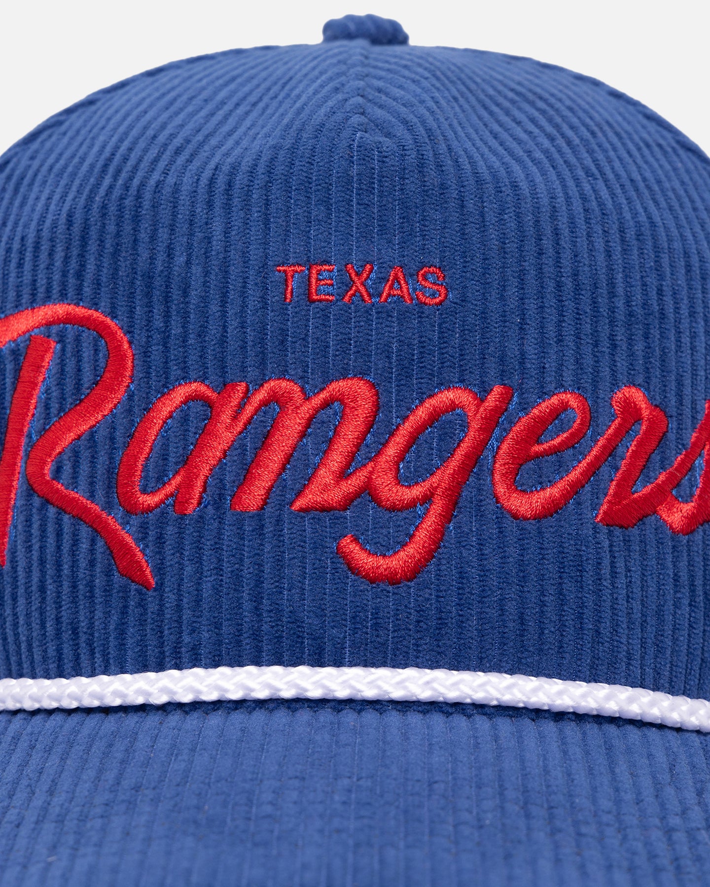 47 Brand Texas Rangers 'MLB Opening Day' Crossrope Hitch Snapback Royal Baseball Cap - Official MLB Licensed Hat for Men & Women, Perfect for Baseball Games, Sports Events and Casual Wear