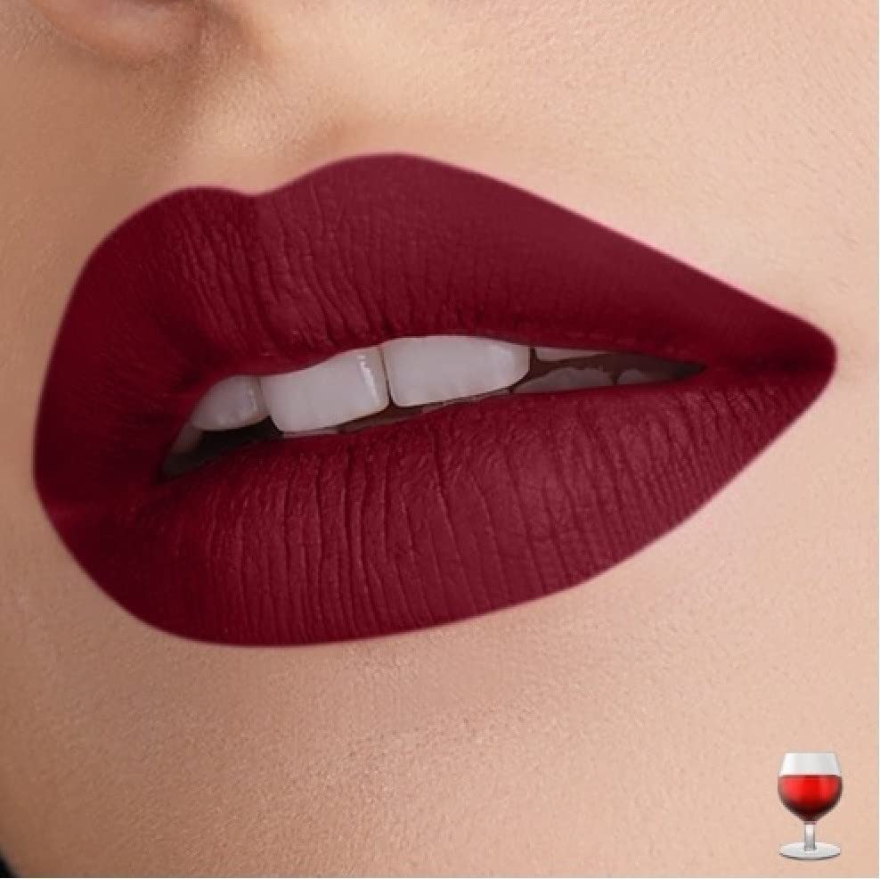 Matte Liquid Lipstick - Long Lasting Waterproof Velvet Lipstick for All-Day Wear | Perfect for Parties, Weddings & Everyday Makeup Looks
