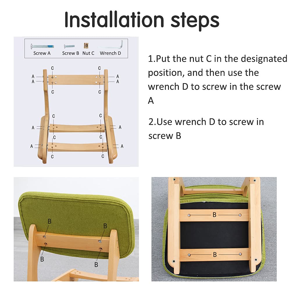 WAYUTO Wooden Meditation Floor Chair - Portable Japanese Legless Gaming Chair with Cushion - Comfortable Balcony & Bay Window Seat for Reading, Relaxing & Yoga | Perfect for Small Spaces, Living Rooms & Meditation Areas
