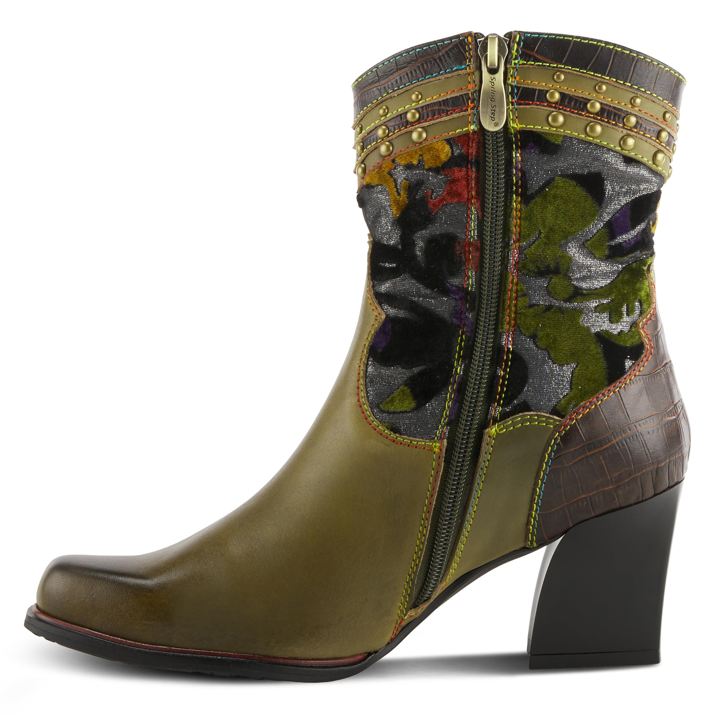 Spring Step L'Artiste Women's Comfortable Casual Happytime Bootie - Perfect for Work, Walking & Everyday Wear