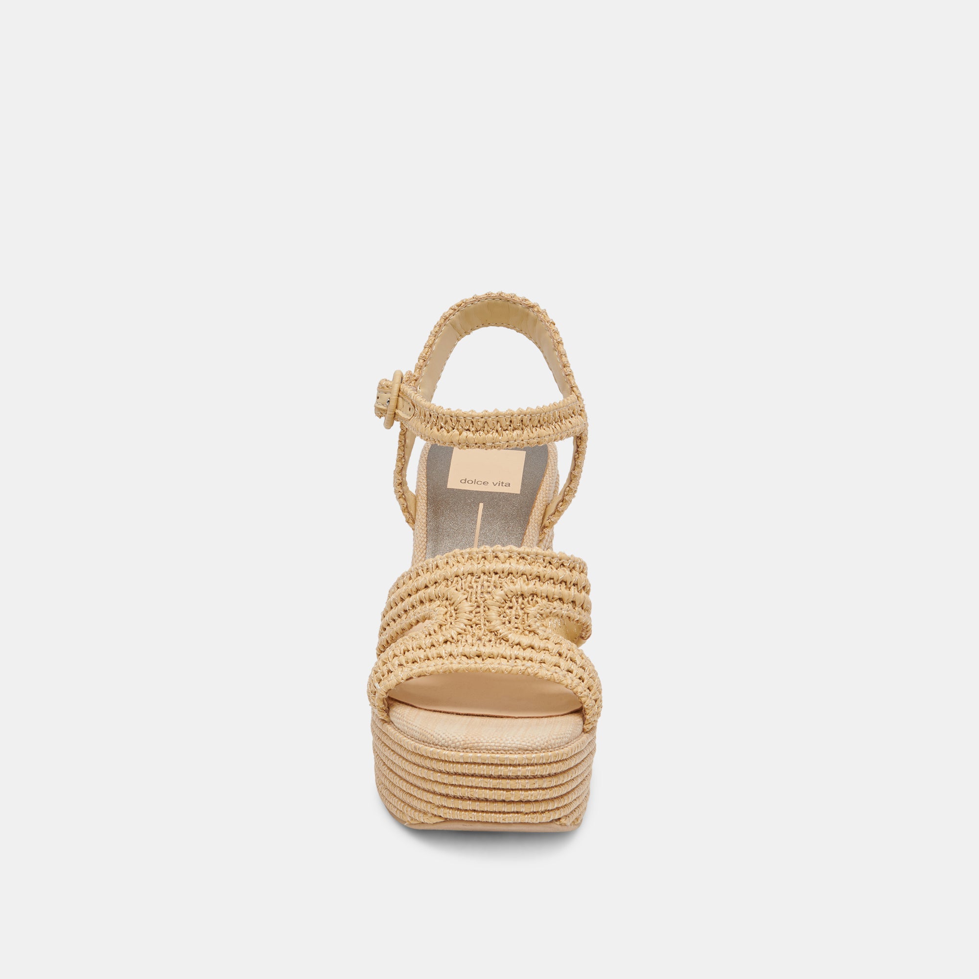 LACYE Natural Woven High Heels for Women - Comfortable Dress Shoes for Party, Wedding & Evening Occasions