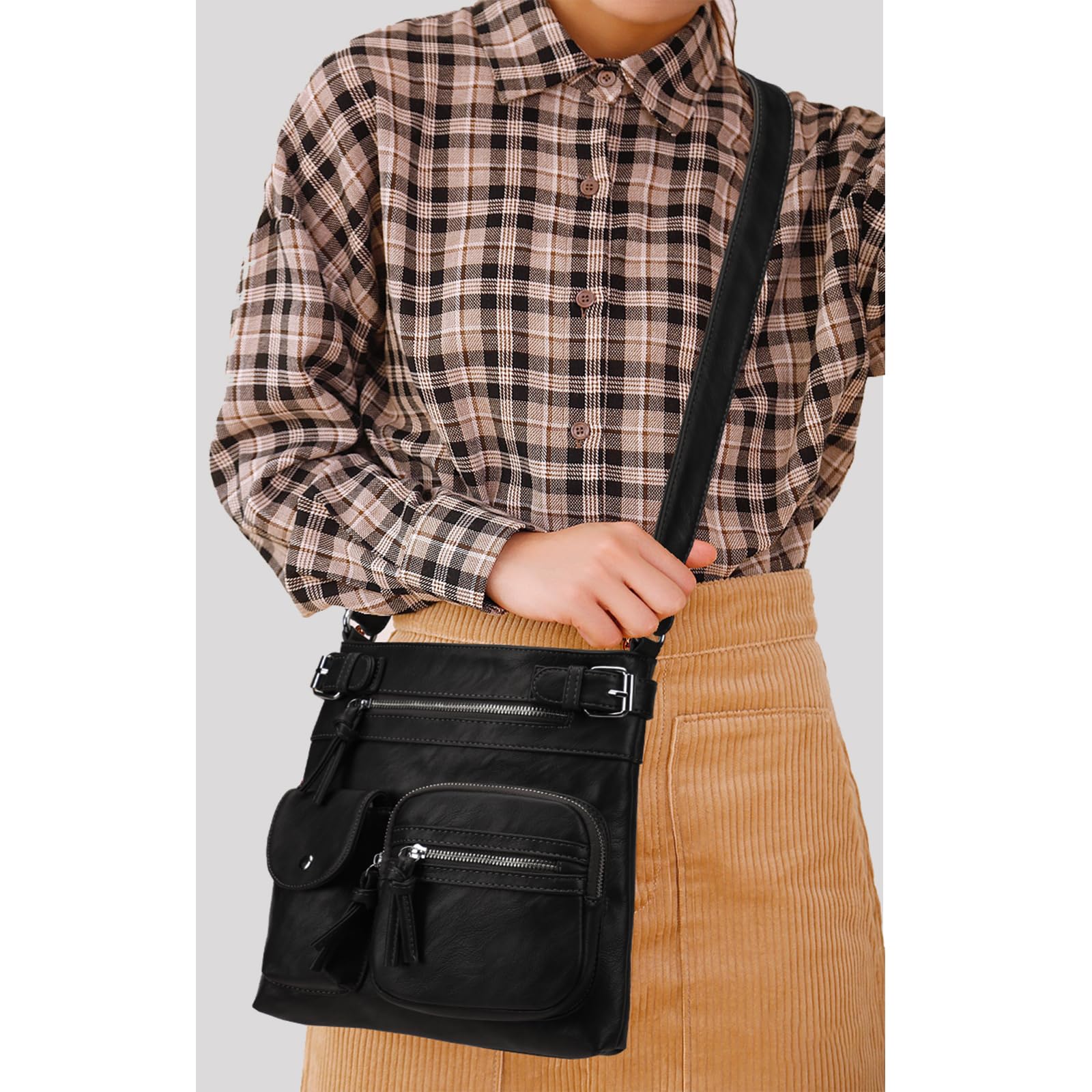 KL928 Women's Small Crossbody Shoulder Bag - Stylish Handbag for Everyday Use, Travel & Shopping