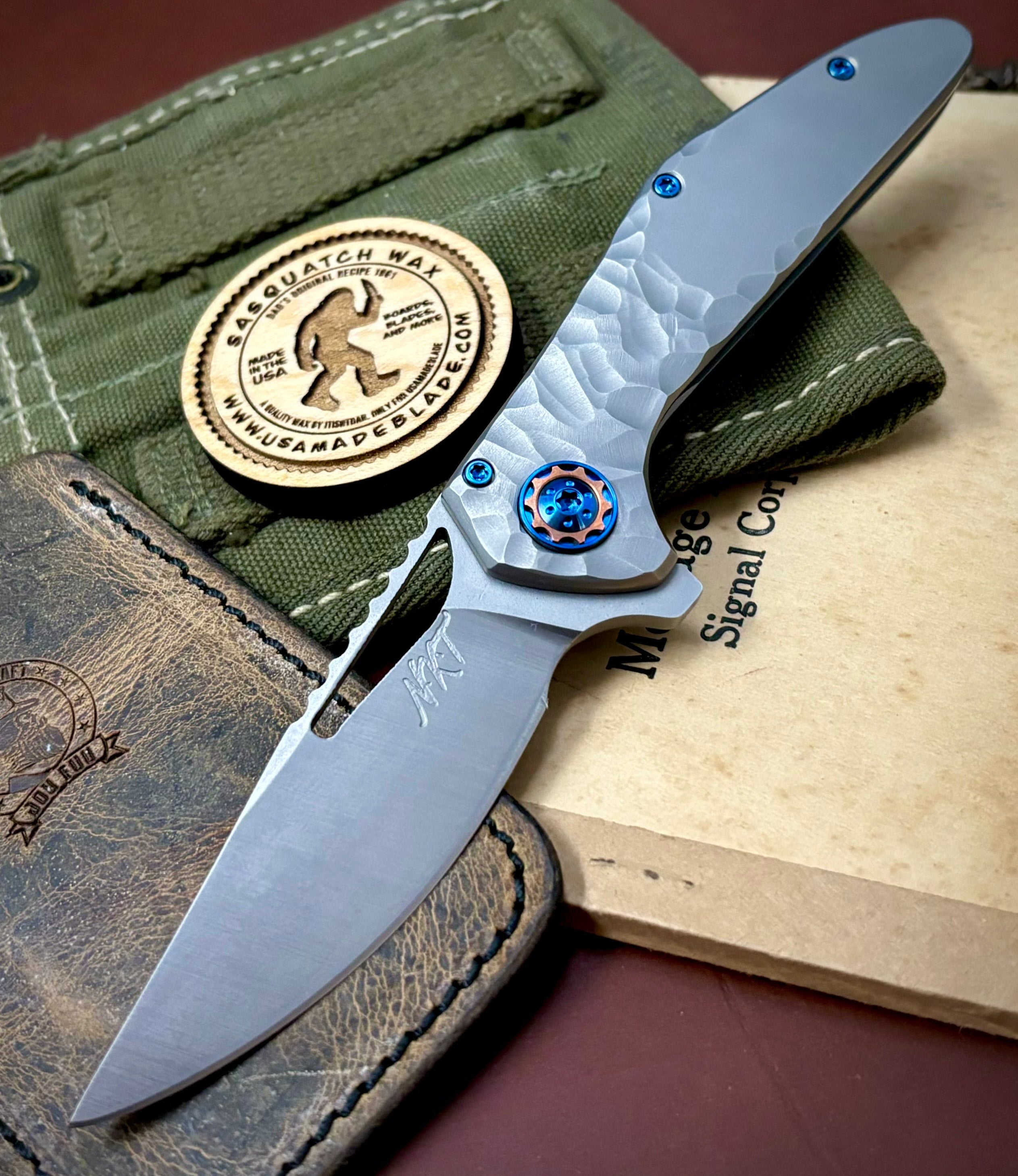 NK&T Custom Hydra Framelock Knife - 5/32