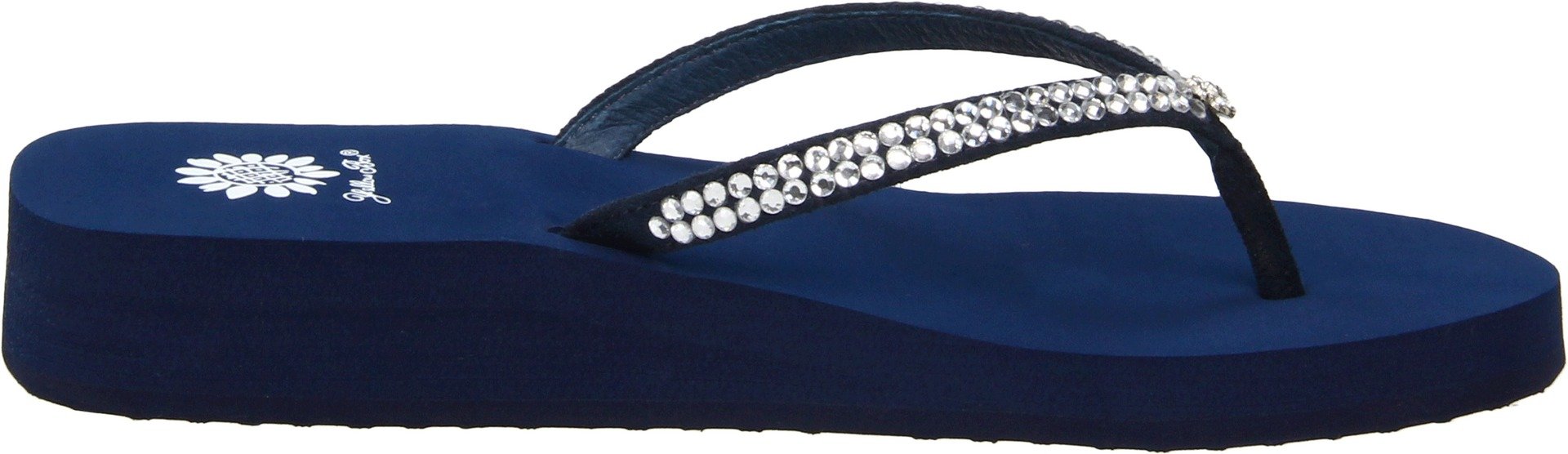 Yellow Box Women's Jello Sandal - Comfortable Summer Slide Sandals with Cushioned Footbed | Perfect for Beach, Pool, and Casual Outings