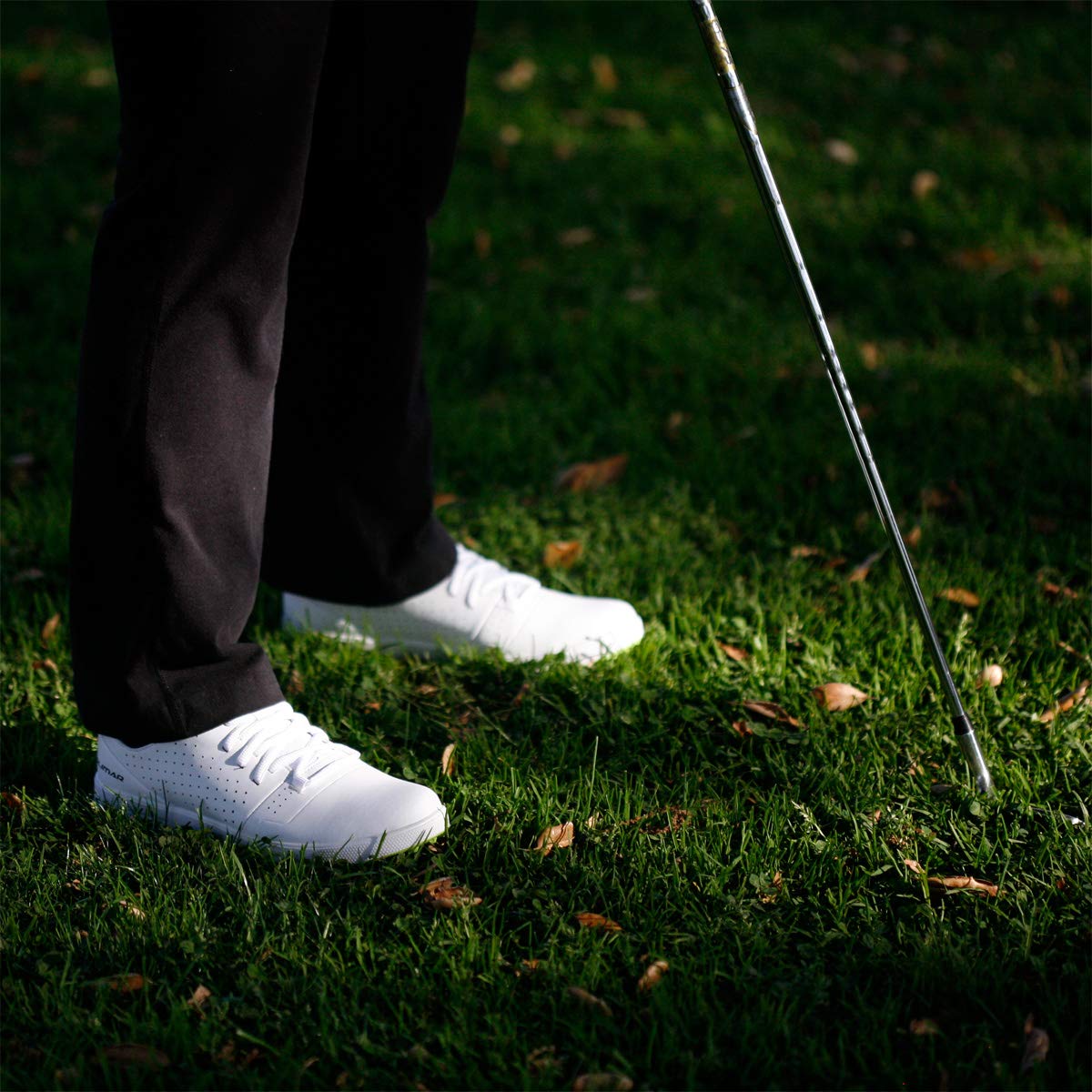 Orlimar Men's Spikeless Golf Shoes - Comfortable & Lightweight for Walking the Course | Perfect for Casual Golfers & Practice Rounds