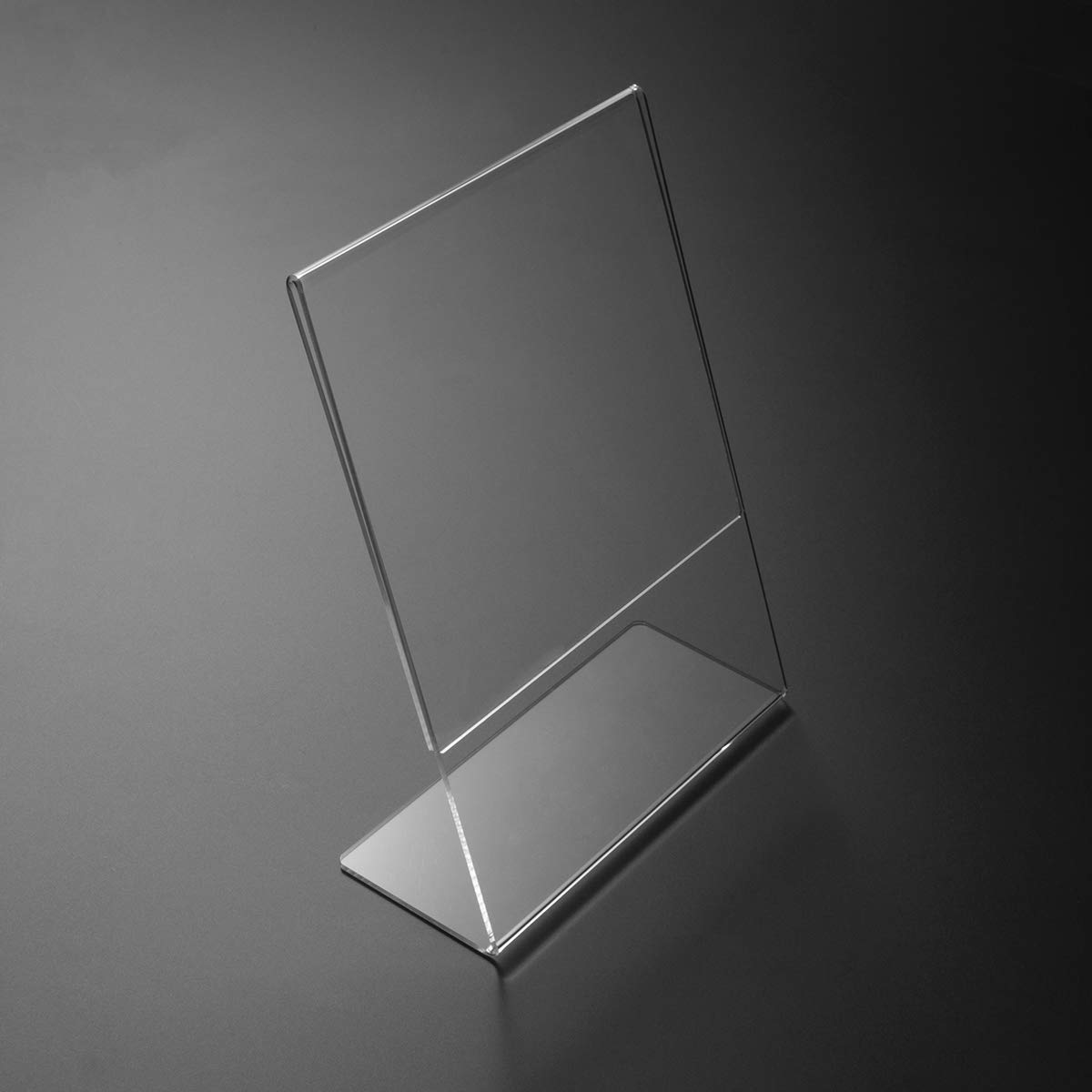 NIUBEE Acrylic Sign Holder Bundle - 6 Pack 5x7