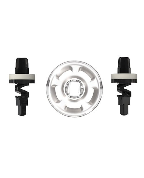 Bathmate Hydromax Replacement Valve Pack - Clear | Genuine Replacement Parts for Bathmate Pumps | Perfect for Home Spa, Hydrotherapy & Grooming Routine