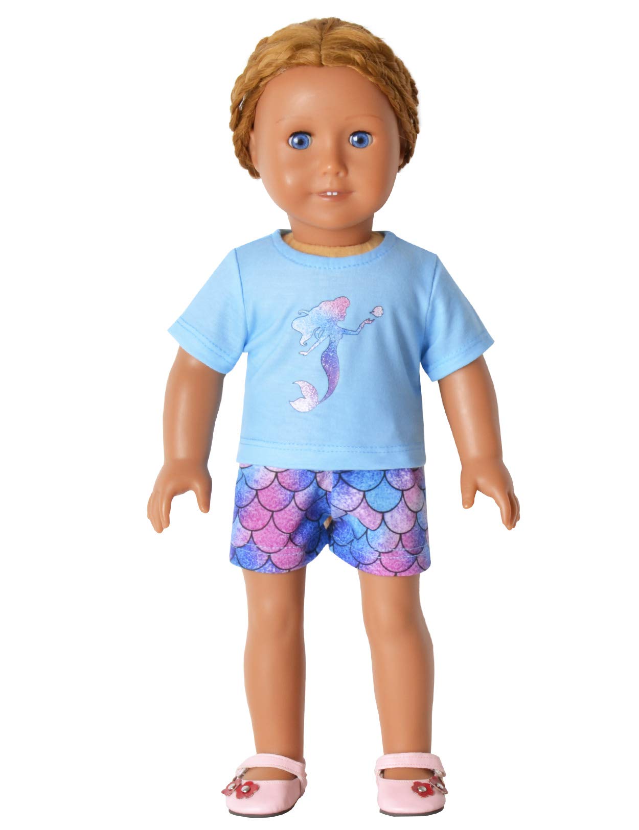 **Unicorn Pajama Set for Girls & Matching Doll Clothes | Soft & Comfortable Kids PJS | Perfect for Sleepovers, Birthday Gifts & American Girl Doll Playtime**