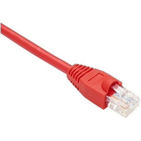 35Ft Cat5E Shielded Ethernet Cable - Red, F/UTP, Snagless Design for High-Speed Networking - Perfect for Home Office, Gaming, and Server Connections