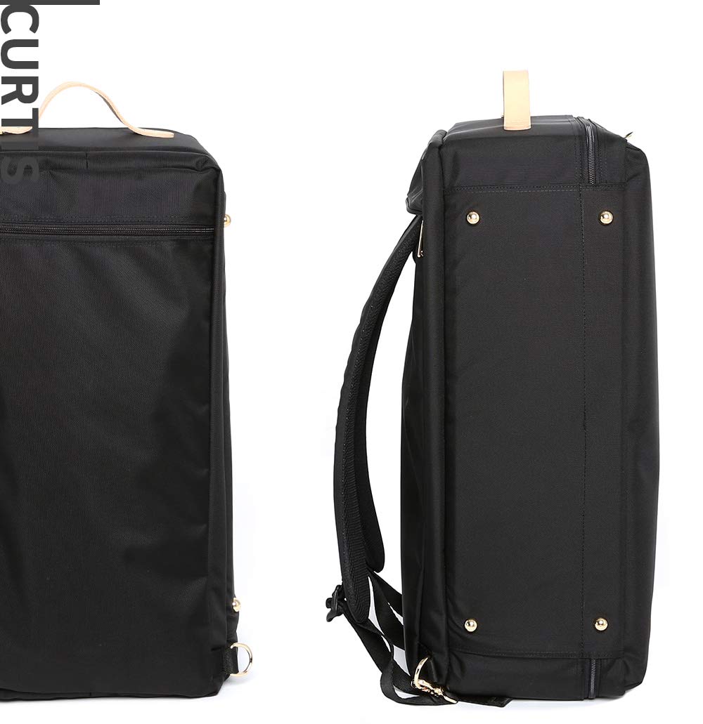 CURTIS Trumpet Double/Triple Multi Bag T4T - Durable Black Instrument Case for Trumpets, Flugelhorns & Cornets - Perfect for Musicians, Band Practice & Travel Accessories