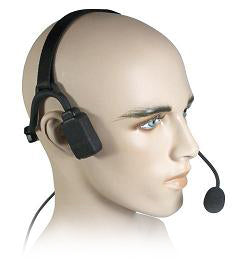 NBP Tactical Bone Conduction Headset for Motorola APX/TRBO - Secure Communication for Law Enforcement & First Responders
