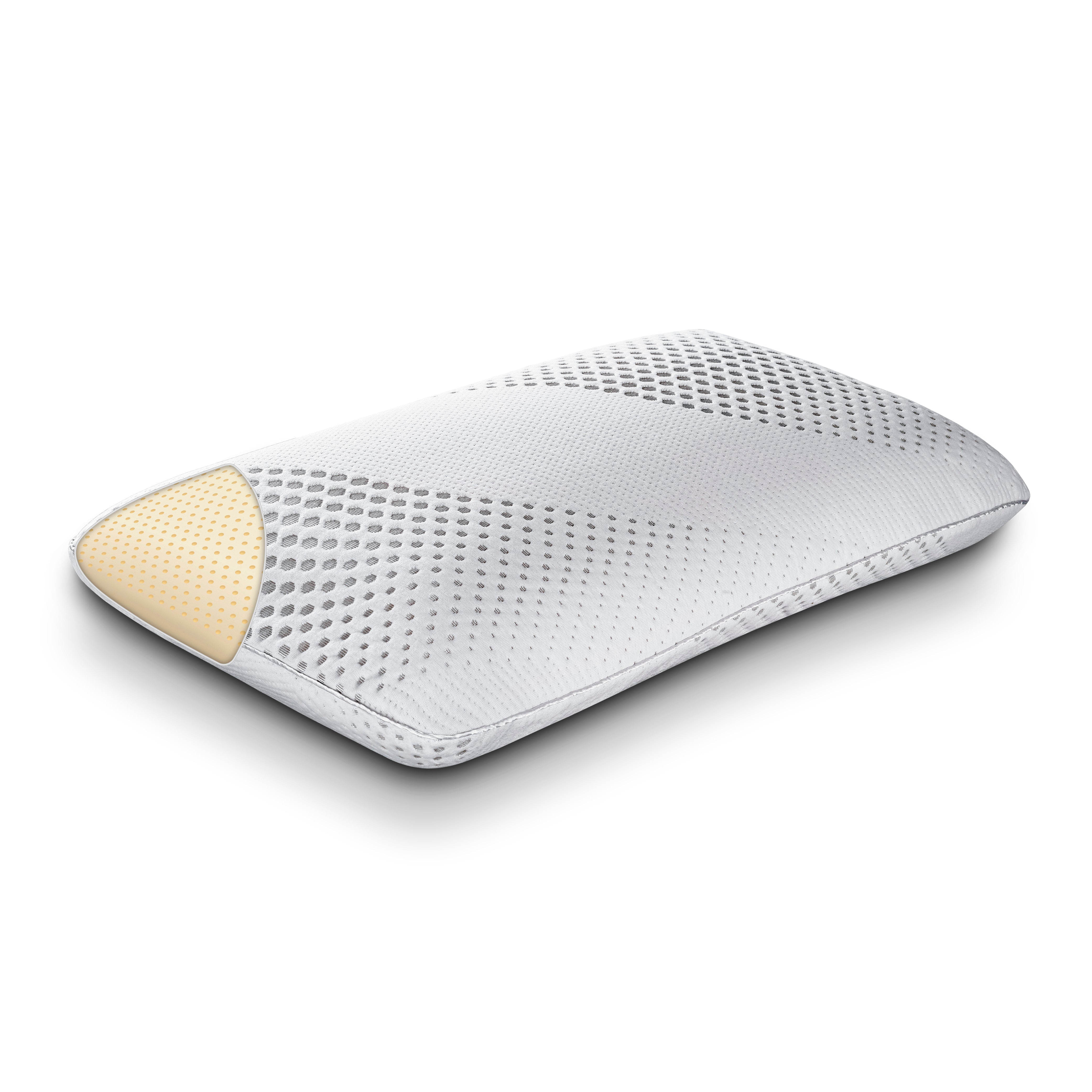 PureCare Recovery Latex Pillow - Orthopedic Support for Neck & Shoulder Pain Relief - Perfect for Side Sleepers, Back Pain Sufferers & Post-Surgery Recovery