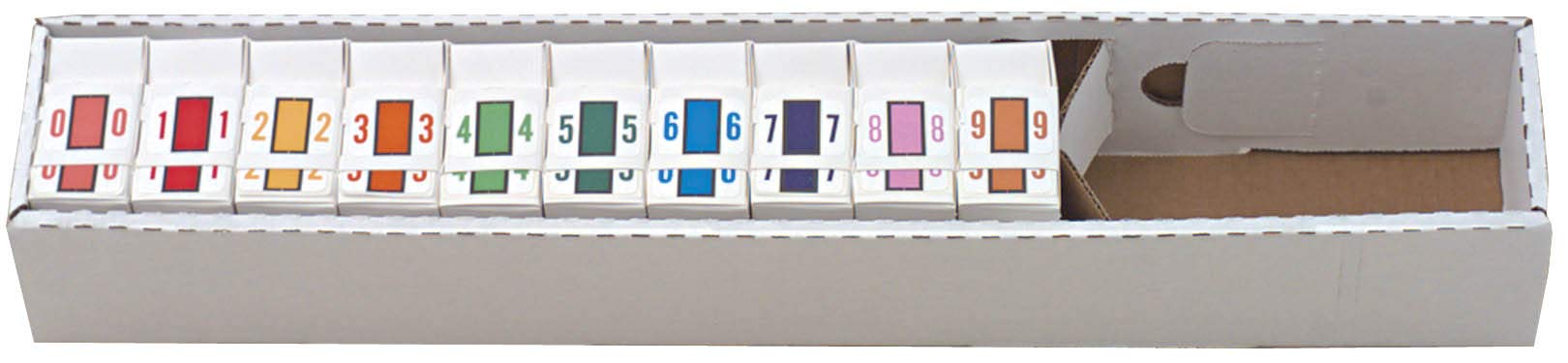 Doctor Stuff - A1282 Series File Folder Labels, Complete Set of Numbers 0-9 (1