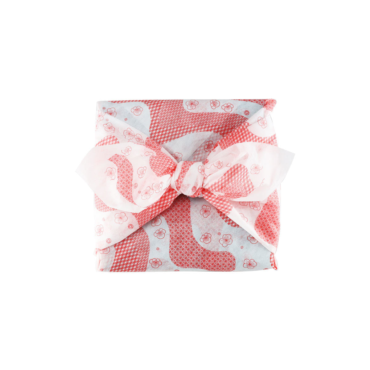 Japanese Furoshiki Wrapping Cloth - Ume Flower Design, 35.4