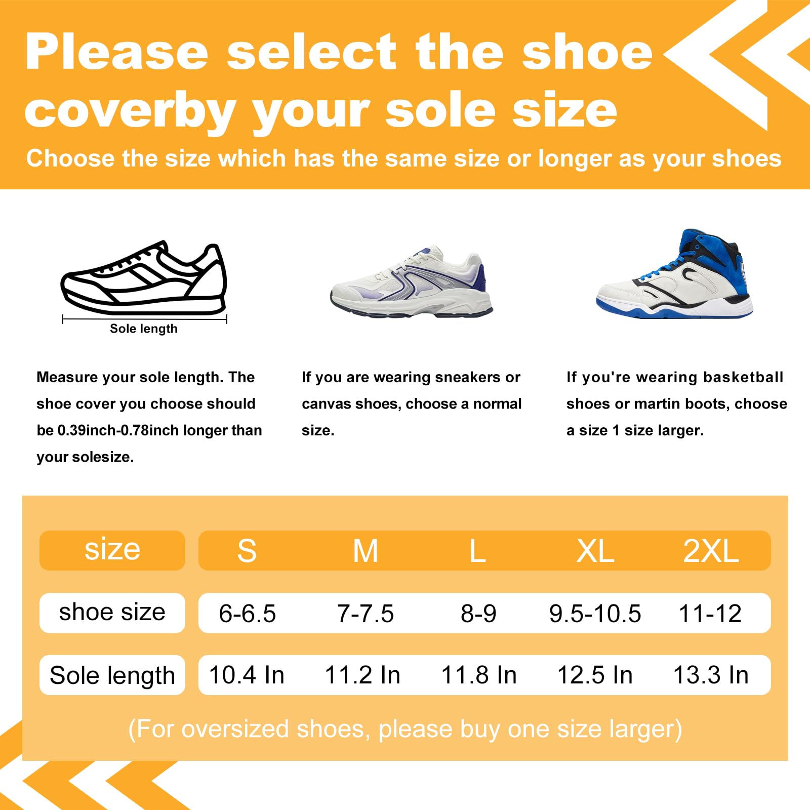 Waterproof Unisex Reflective Rain Shoe Covers - Anti-Slip Reusable PVC Overshoes for Men & Women (Large Size) - Perfect for Hiking, Commuting & Outdoor Work in Wet Weather
