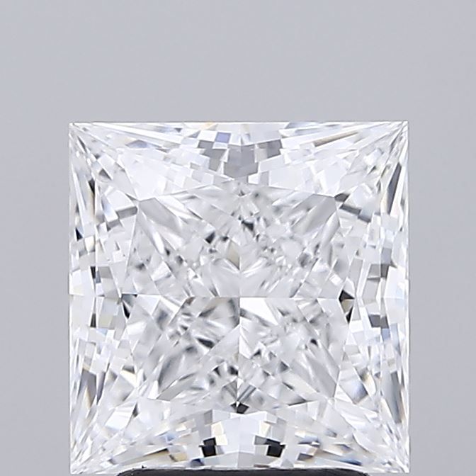 2.71 Carat D Color VS1 Clarity Princess Cut Lab-Grown Diamond - Perfect for Engagement Rings & Fine Jewelry