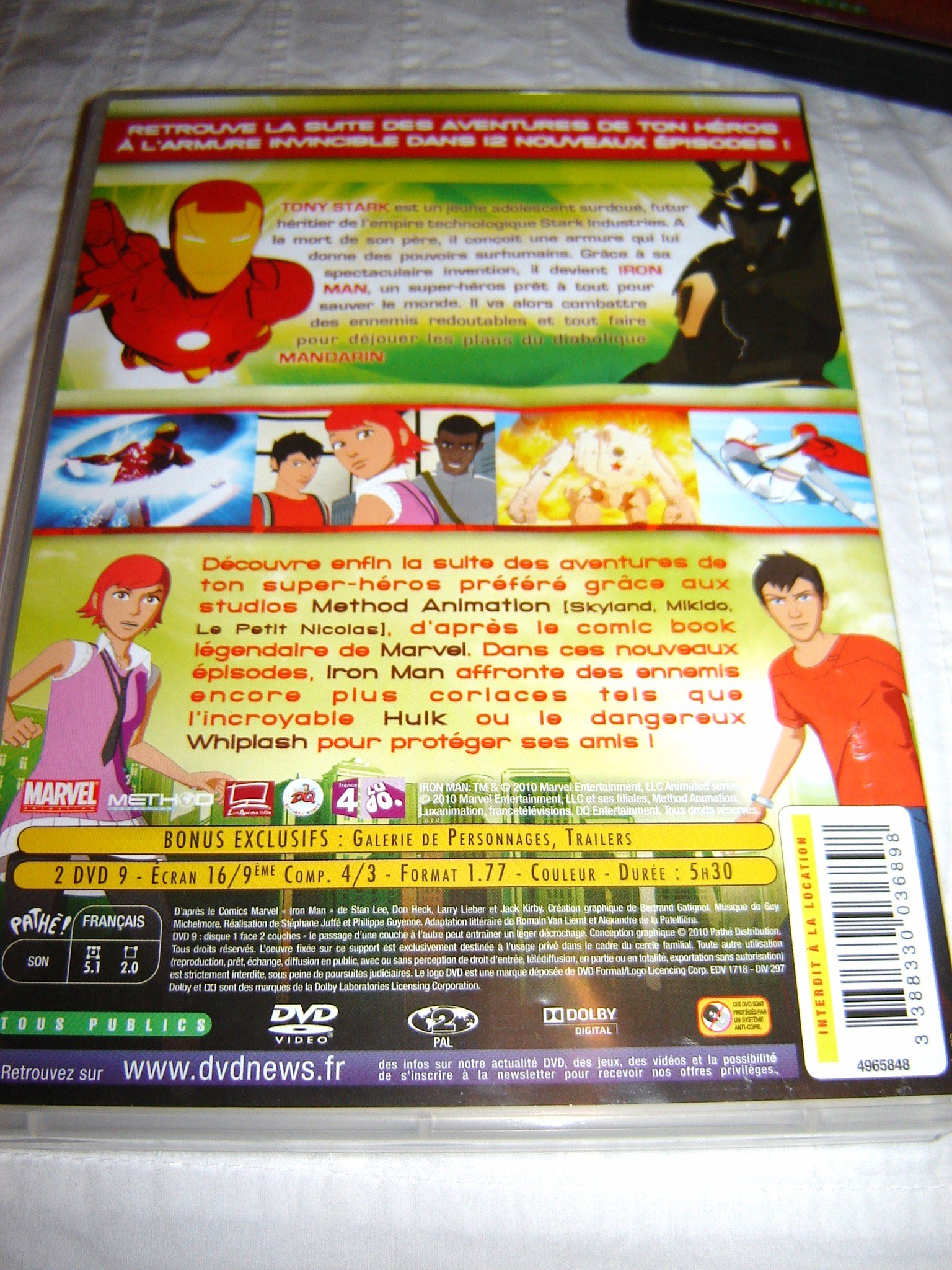 Iron Man Animated Series Vol. 2 DVD - Complete Season 2 | Marvel Superhero Action Cartoon | Perfect for Kids & Collectors | Home Entertainment & Gift Idea
