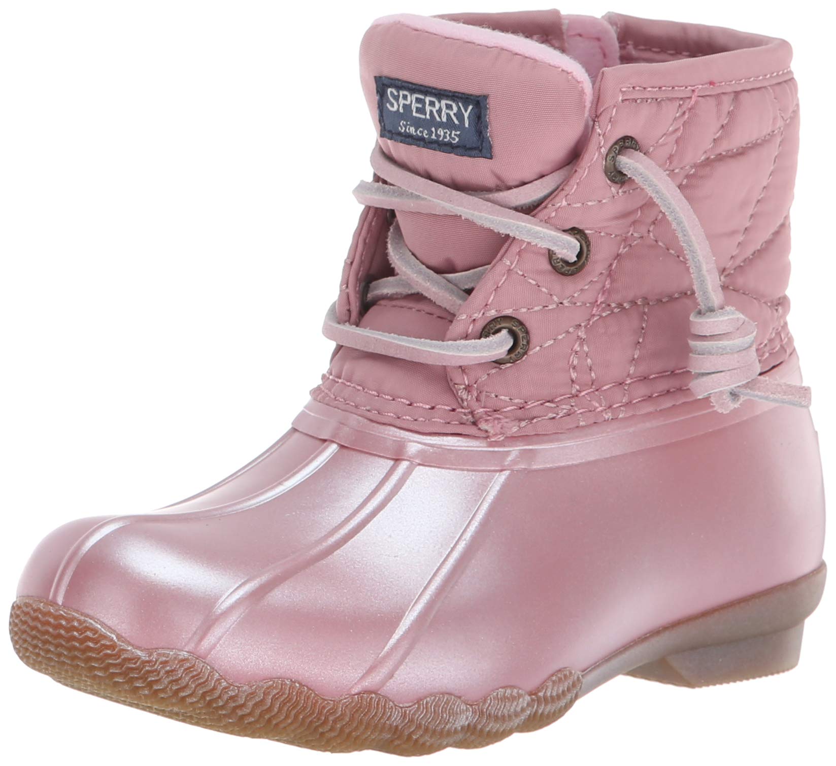 Sperry Saltwater Rain Boots for Kids - Waterproof & Comfortable Footwear for Boys & Girls - Perfect for Outdoor Play, Puddle Jumping & Rainy Day Adventures