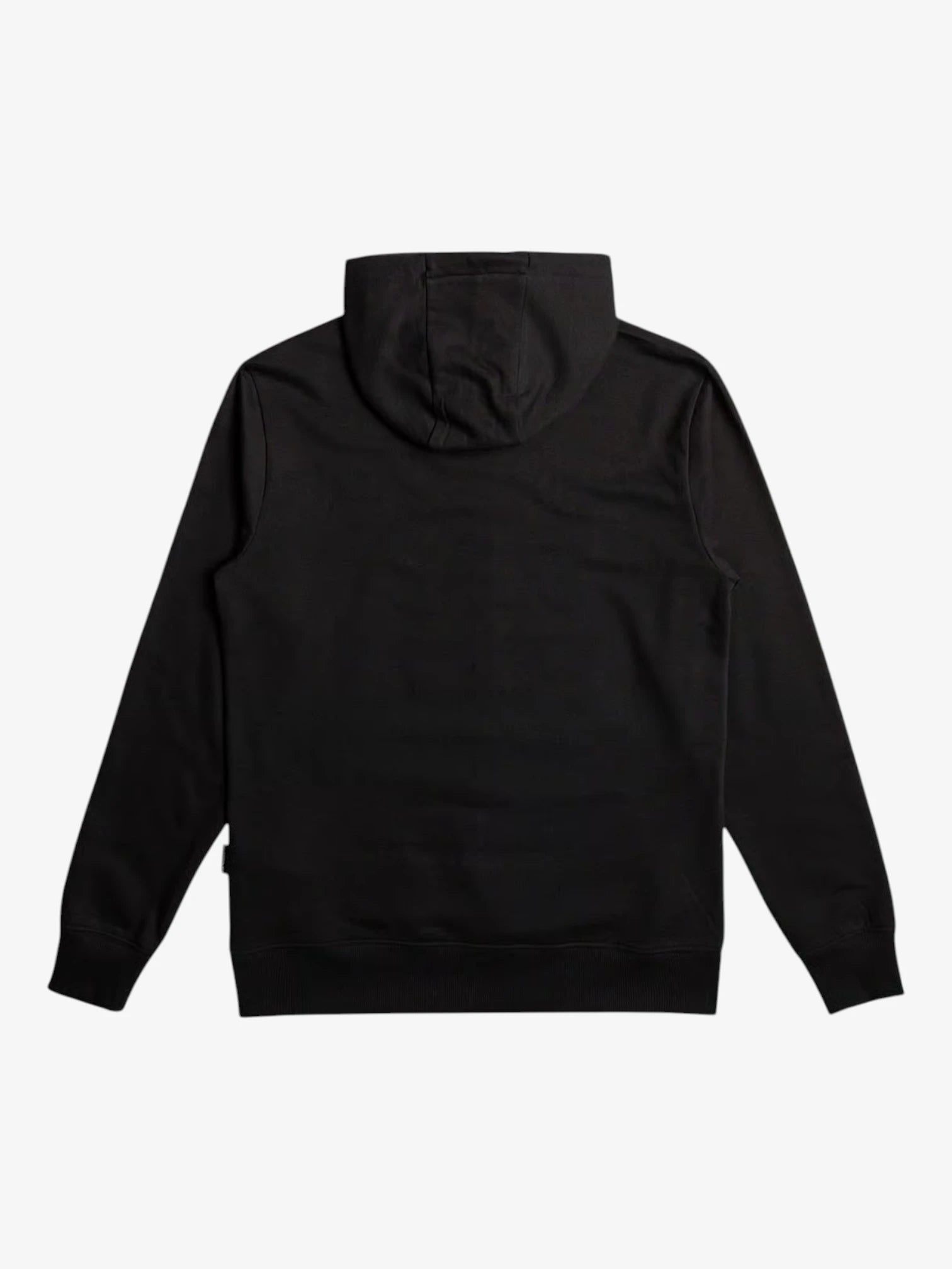 Quiksilver Men's Basic Black Hoodie - Comfortable & Stylish Pullover for Casual Wear, Gym, and Outdoor Activities