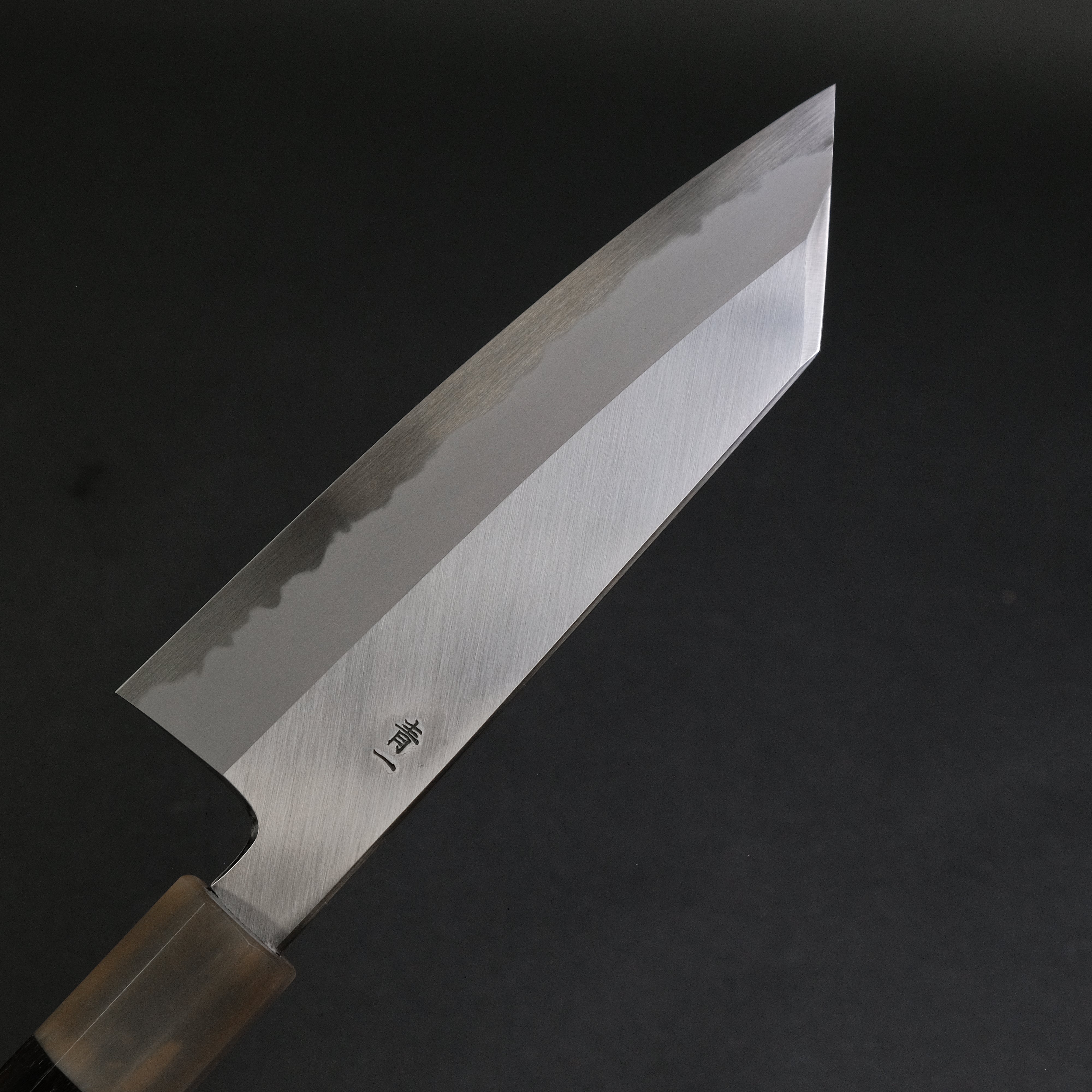Premium Hitohira Tanaka Kyuzo Blue #1 Migaki Bunka Knife - Japanese High-Carbon Steel Blade with Ziricote Wood Handle - Perfect for Sushi, Vegetables & Precision Cutting