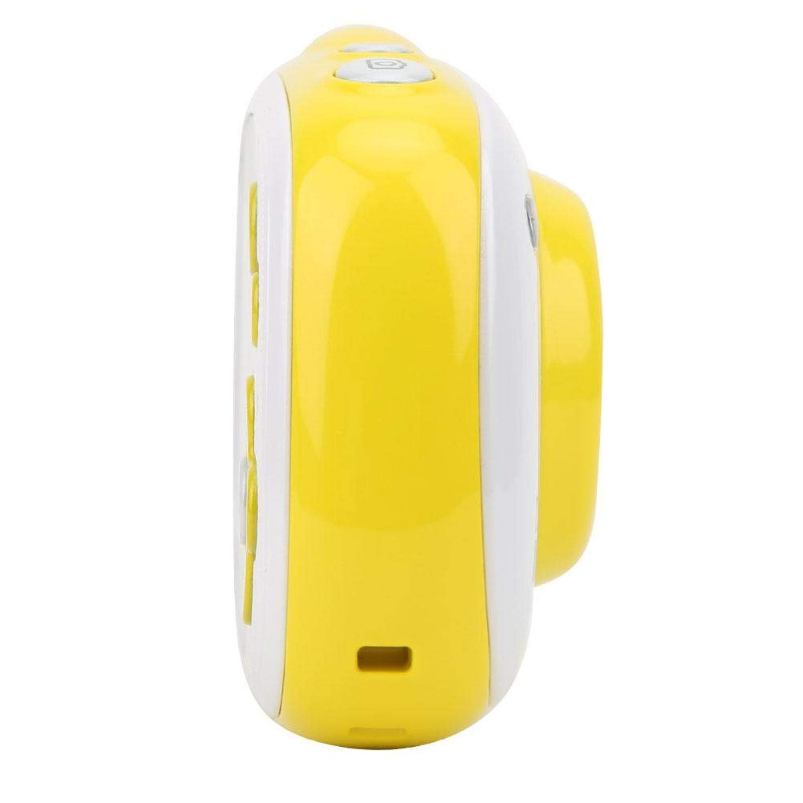 BTER 2.4 Inch HD Mini Digital Camera for Kids - Portable Children's Camera with Video Recording, Time Delay & Continuous Shooting (Yellow) | Perfect for Birthday Gifts, Travel Adventures & Creative Photography