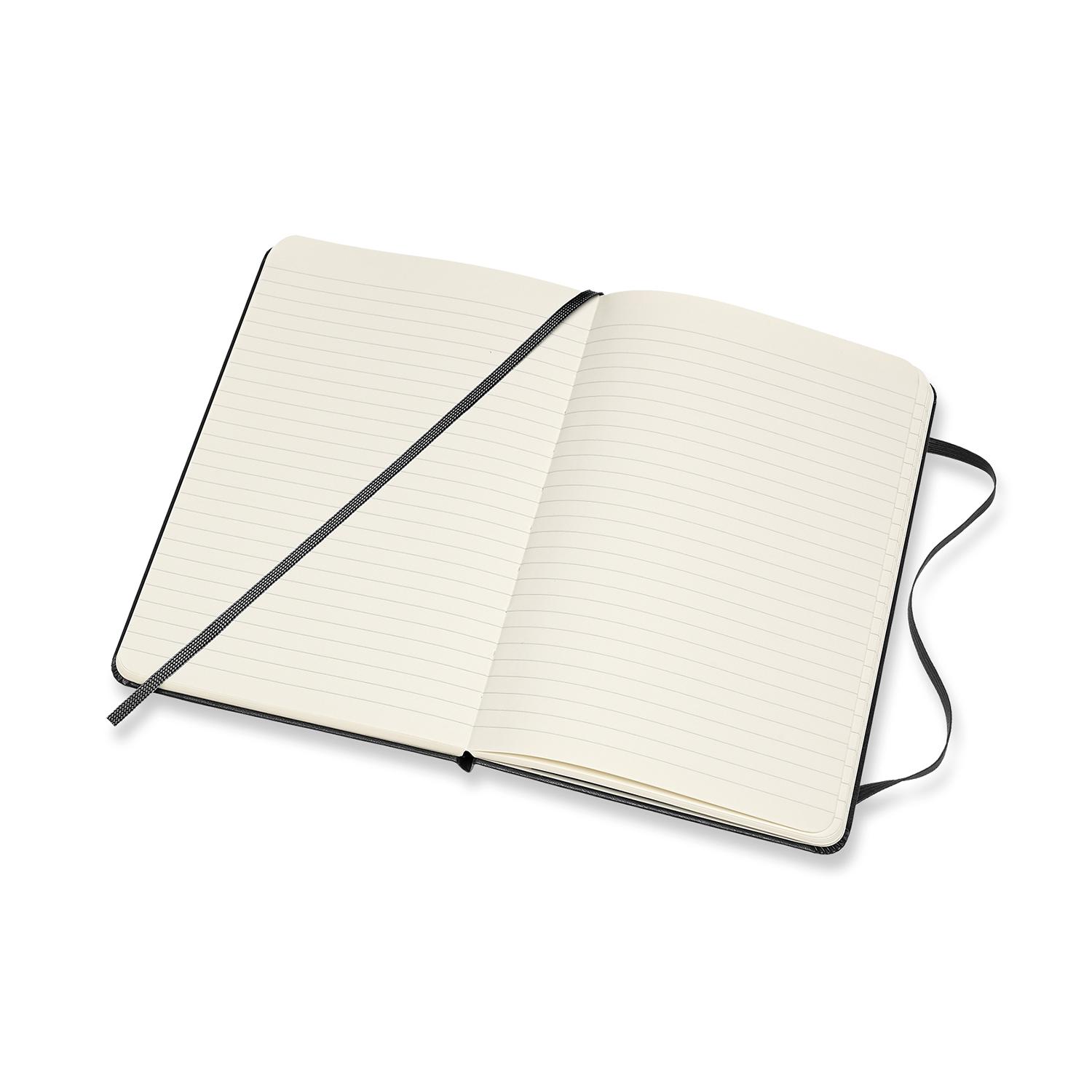 Premium Classic Medium Hard Cover Notebook - Lined Journal for Writing, Note Taking & Sketching - Perfect for School, Office & Travel