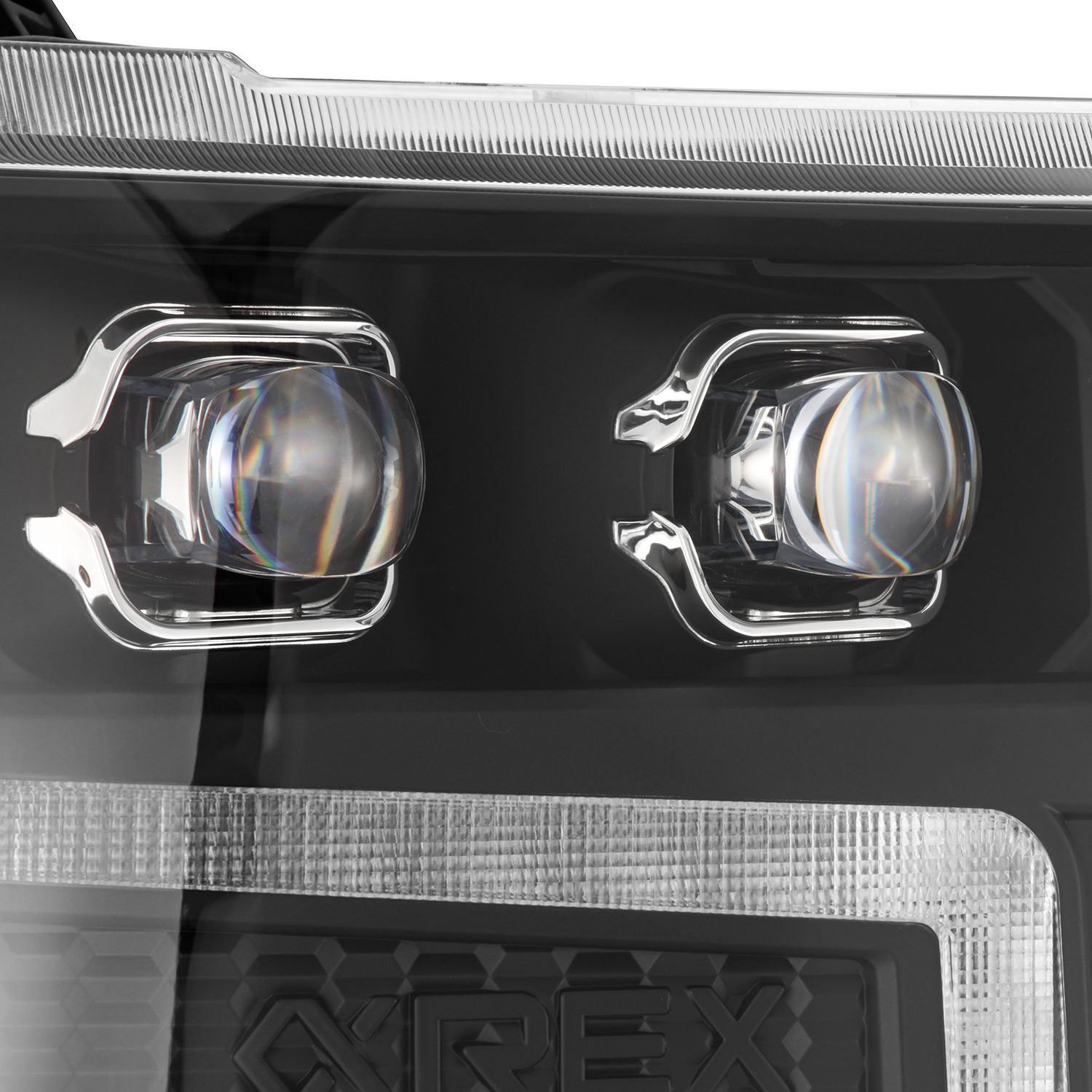 16 18 Chevrolet Silverado 1500 NOVA Series LED Projector Headlights - Black Housing High Performance Headlights for Improved Night Visibility | Perfect for Off-Roading & Night Driving
