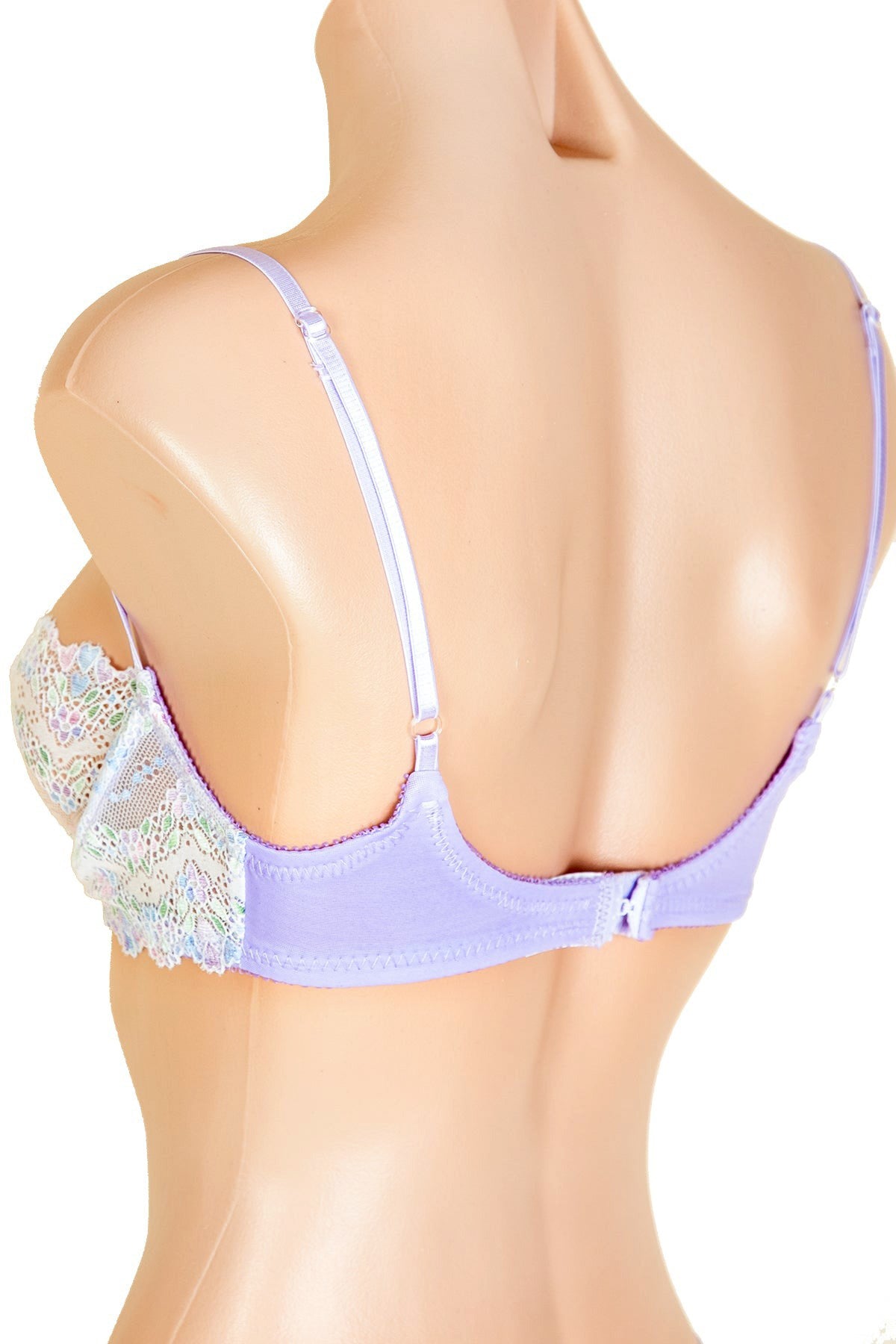 Marie Antoinette Nicole Demi Bra - Sexy Lace Underwire Push Up Bra for Women, Comfortable & Supportive - Perfect for Date Night, Special Occasions & Everyday Wear