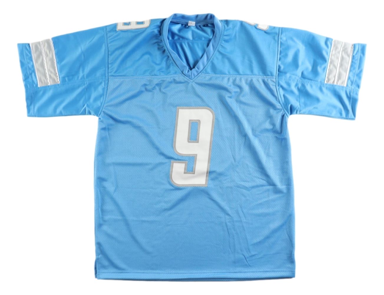 Jameson Williams Detroit Lions Signed Light Blue Football Jersey with JSA Hologram - Authentic NFL Collectible for Fans, Display & Memorabilia Collection