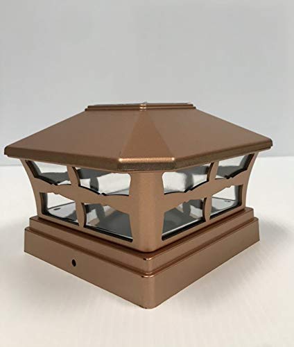 12 Pack Solar Powered Copper LED Outdoor Garden Lights - 5