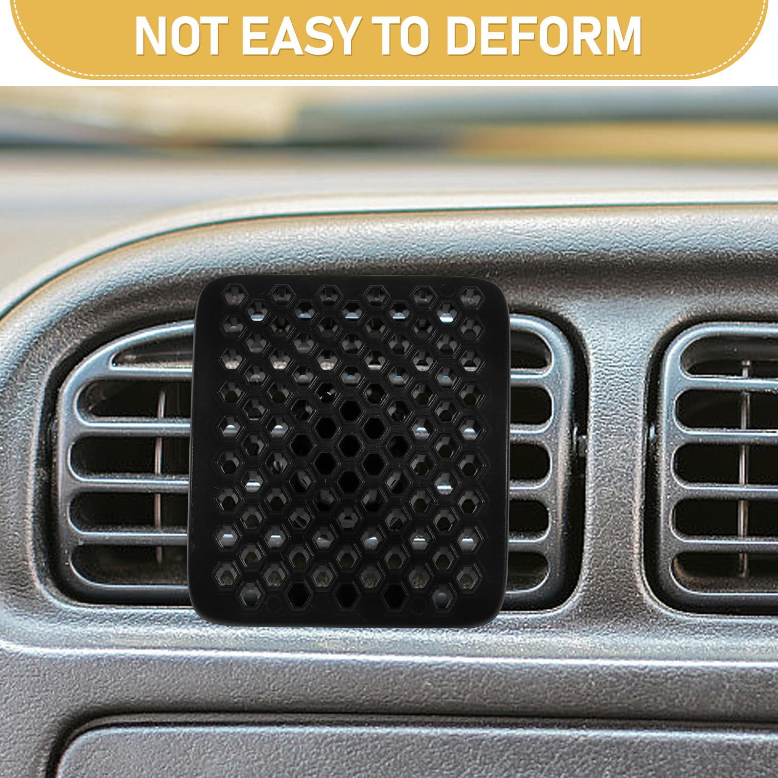 HEALLILY Car AC Vent Deflector - Windshield Wind Diverter & Air Conditioner Baffle for Improved Airflow - Perfect for Summer Driving & Long Road Trips