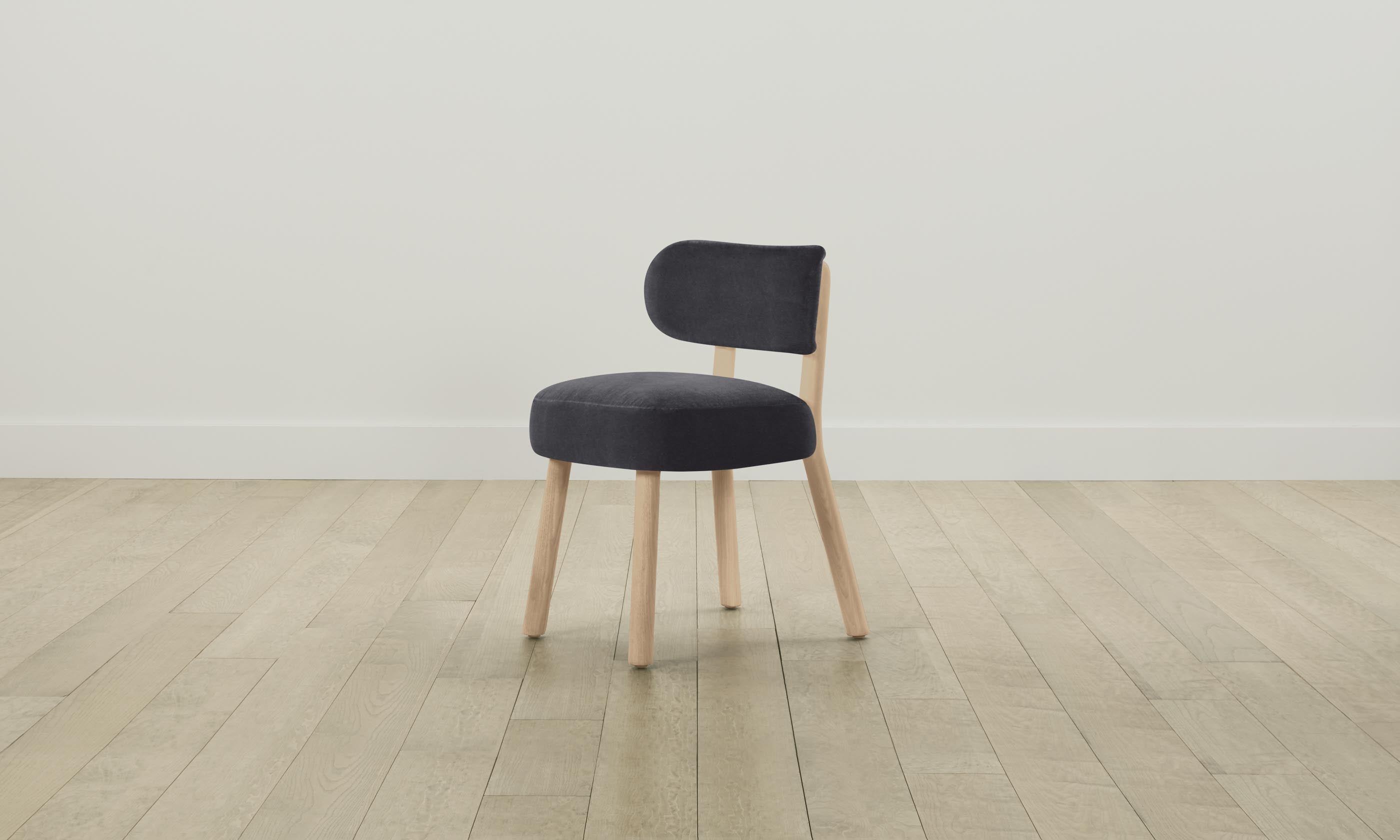 Jane Dining Chair - Premium Performance Velvet Flannel Upholstered Seat - Perfect for Modern Dining Rooms & Kitchen Breakfast Nooks