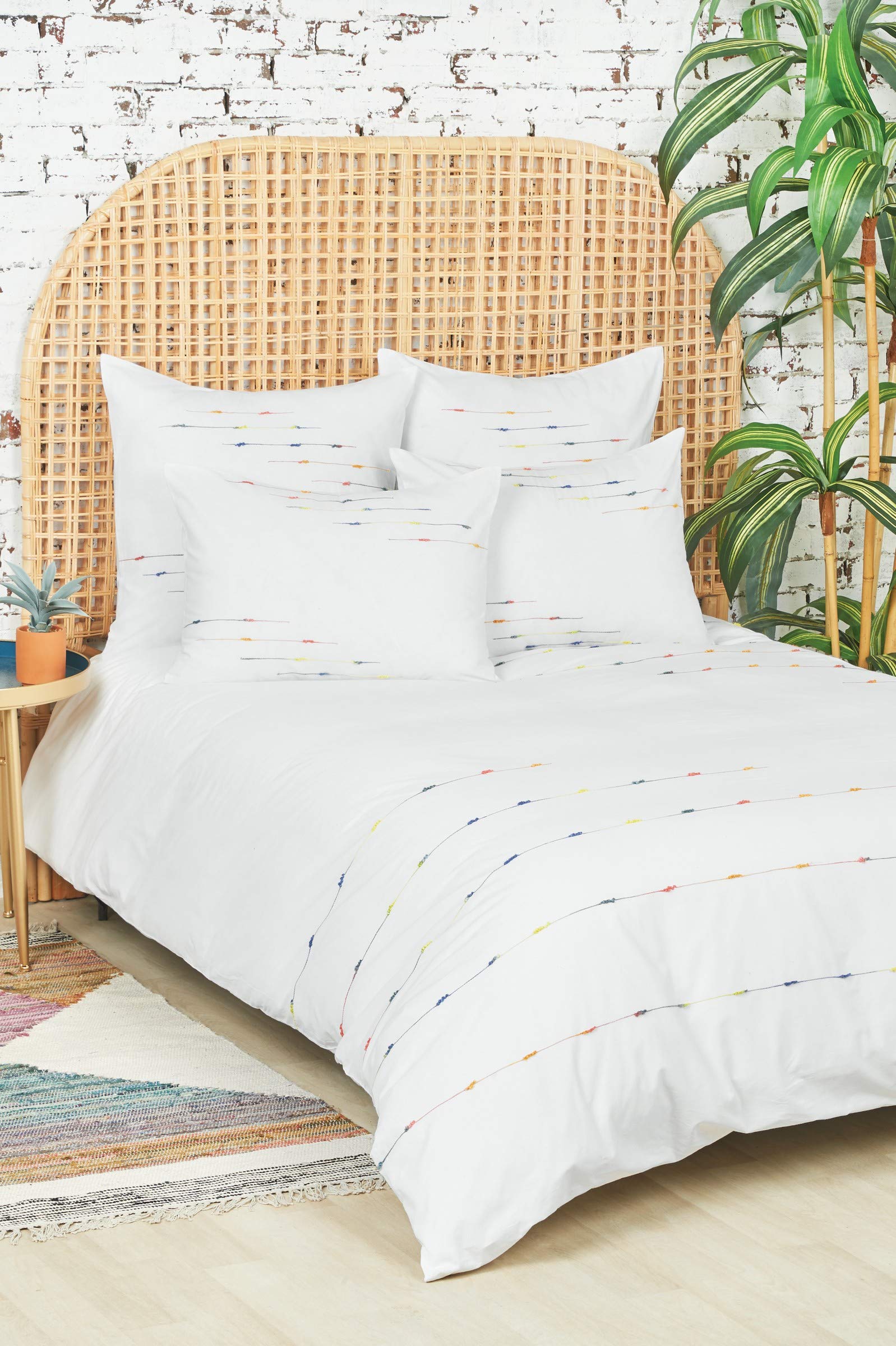 Carol & Frank Raina King Duvet Cover - 108