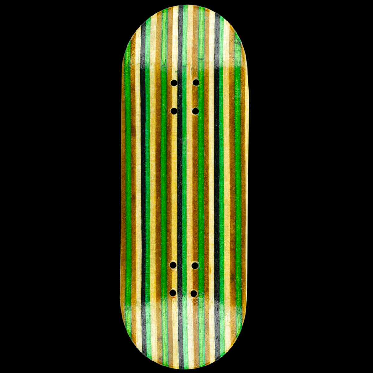 Industryfb Recycled Fingerboard Deck - Eco-Friendly Skateboard for Finger Tricks & Stunts | Perfect for Beginners & Pros - Color A