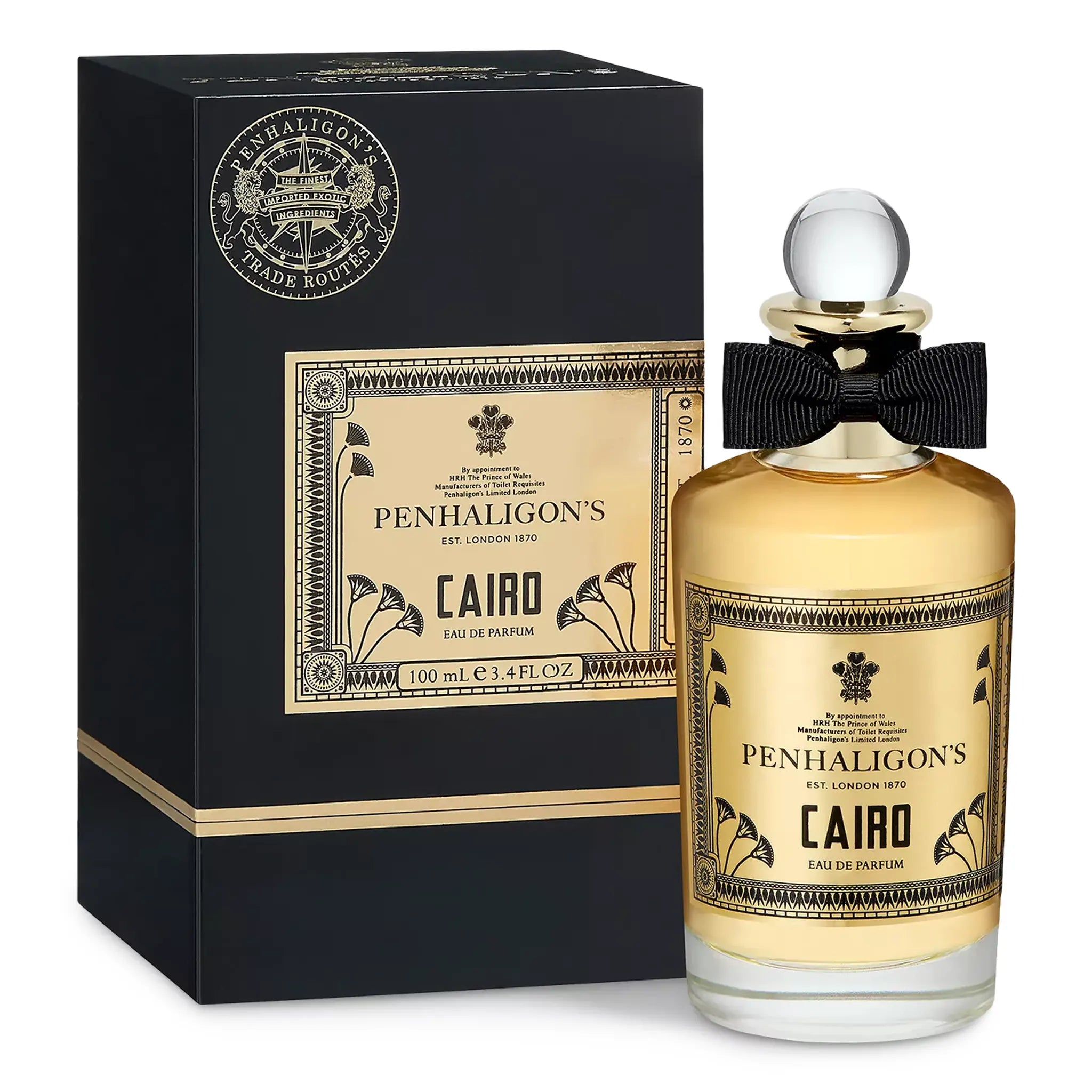 Penhaligon's Trade Routes Cairo Eau De Parfum 100ml - Luxury Unisex Perfume for Men & Women - Perfect for Date Nights & Special Occasions
