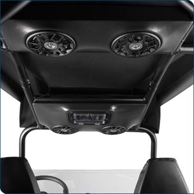 SSV Works RZF-OSP65-U Overhead Stereo 2 Speaker System for 4-Seat RZR, RZR-S & XP900 UTV - 6.5