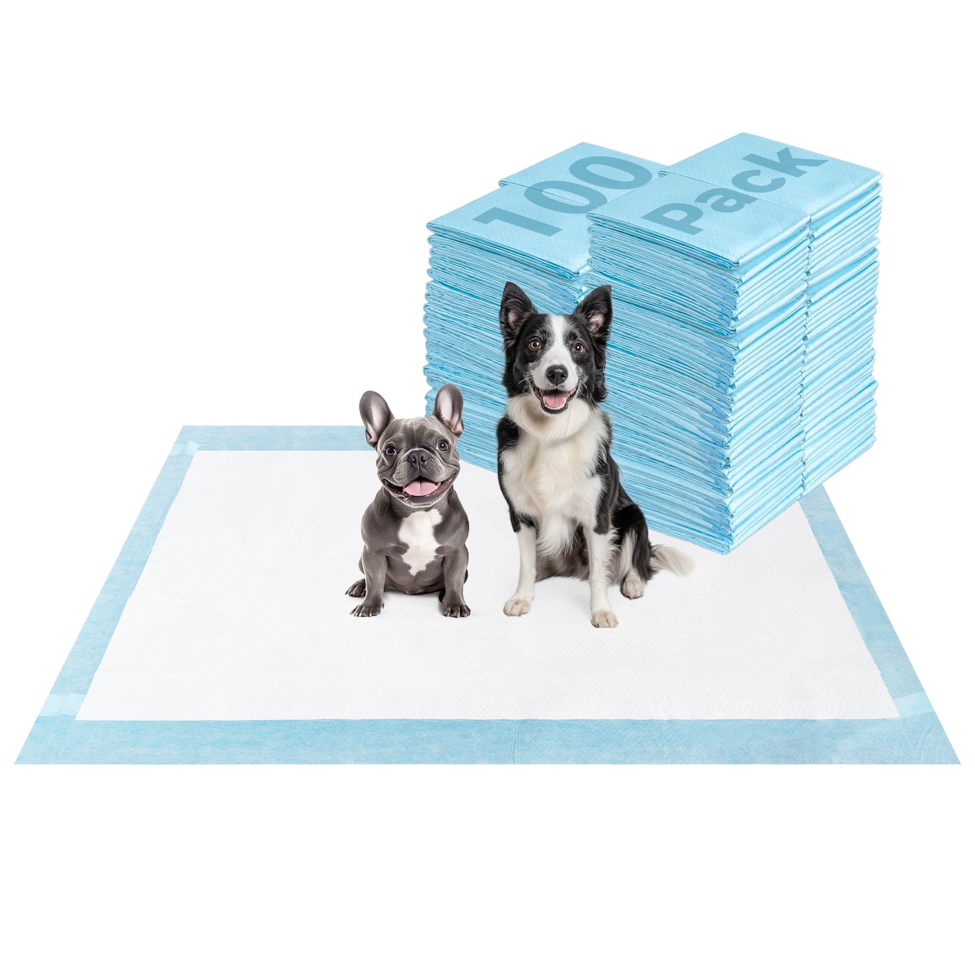Extra Large Disposable Puppy Pads for Potty Training, Whelping & Housebreaking - Super Absorbent Dog Pee Pads for Puppies, Senior Dogs & Indoor Use (Perfect for Crate Training, Kennels & Pet Carriers)