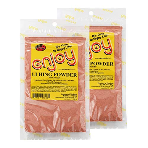 Li Hing Mui Powder - 4 oz (113g) Hawaiian Sweet & Sour Seasoning for Fruits, Cocktails & Snacks | Perfect for Margaritas, Popcorn & Desserts