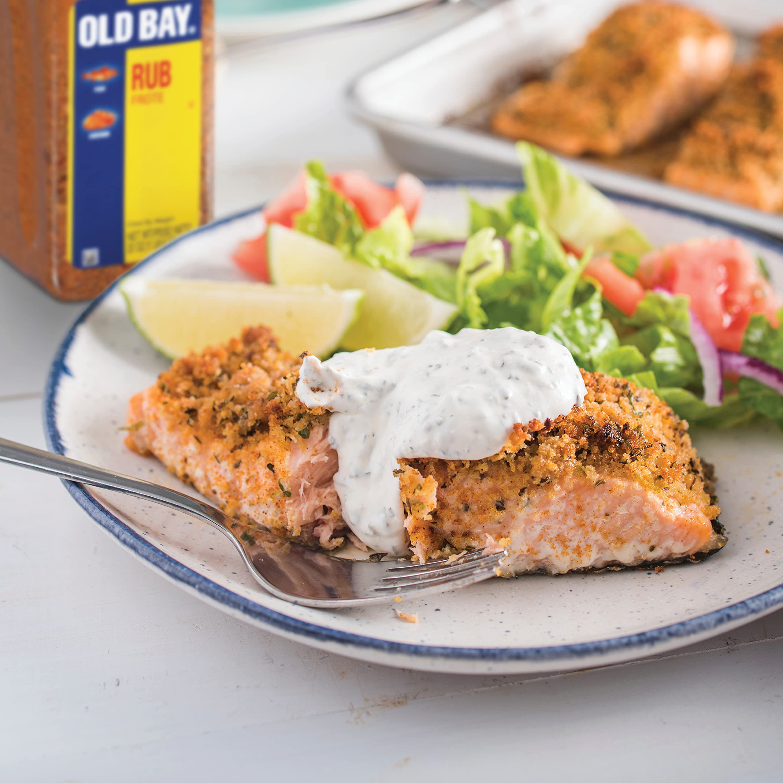 OLD BAY Seasoning Rub, 22 oz (Pack of 6) - Premium Meat & Seafood Spice Blend for Grilling, Roasting & BBQ - Perfect for Chicken, Fish, Shrimp & Vegetables - Great for Outdoor Cooking & Family Gatherings