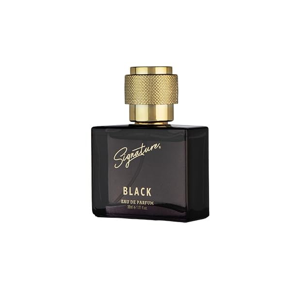 Premium Signature Black Men's Eau de Parfum - 30ml Luxury Cologne for Date Night, Office & Special Occasions