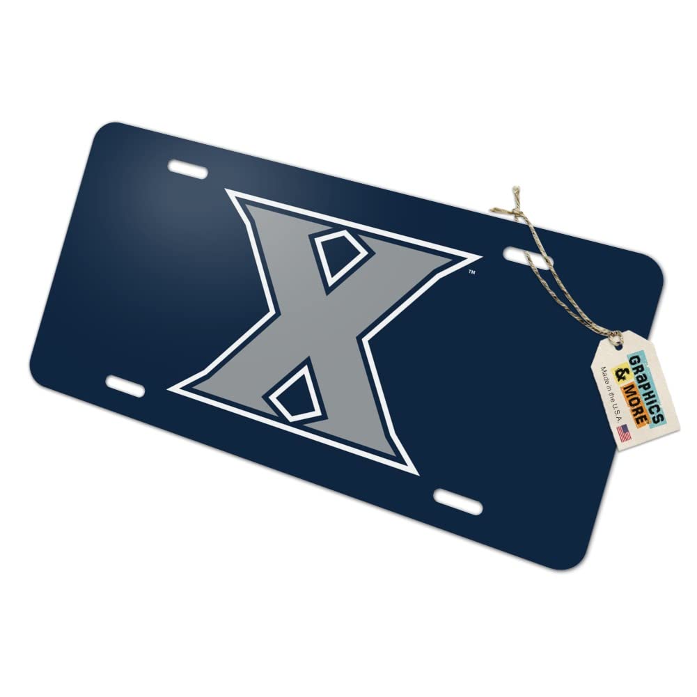 Xavier University Logo Novelty Metal Vanity License Plate - Custom Car Tag for Alumni & Fans - Perfect for Cars, Dorms, or Gifts