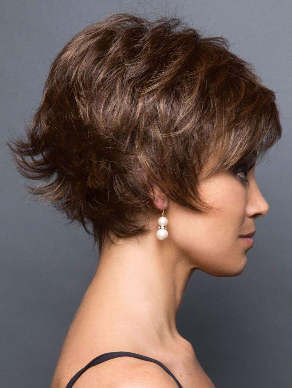 Rene Paris Tyler Wig Bundle - 3 Piece Set with Christy's Wigs Q&A Booklet & Wide Tooth Comb in Marble Brown | Perfect for Cosplay, Costume Parties & Everyday Styling