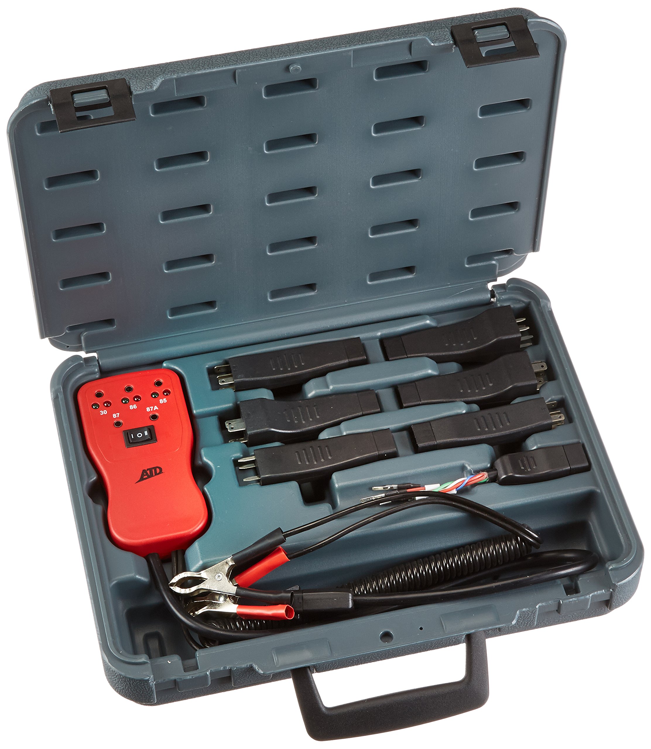 ATD Tools 5614 Automotive Relay Circuit Tester - 12V DC Relay Tester for Cars, Trucks & Motorcycles - Diagnose Electrical Issues Quickly - Perfect for Mechanics & DIY Auto Repairs