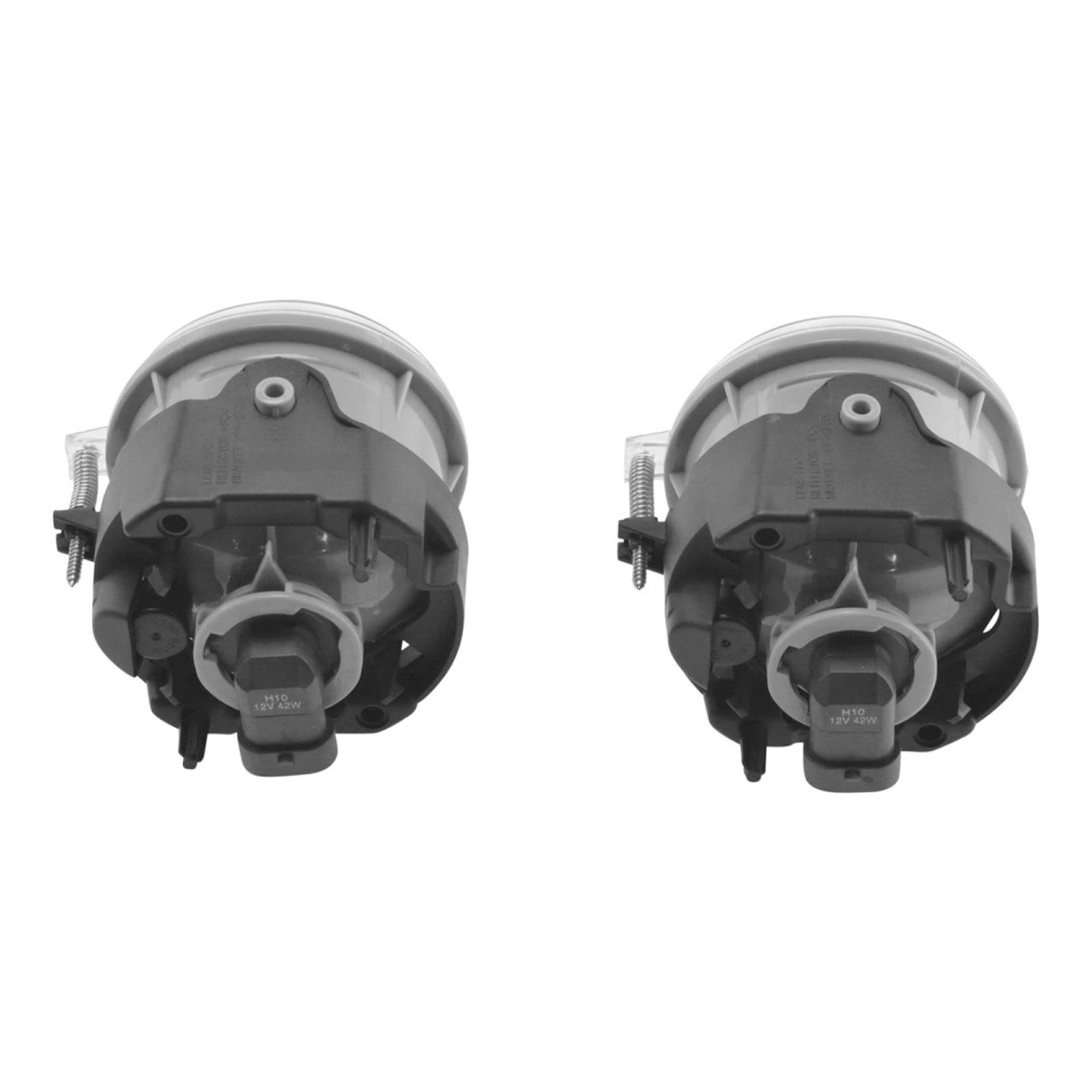 High-Performance Clear Lens Fog Light Pair Set for Dodge Caliber, Challenger, Charger, Nitro - Durable & Bright for Night Driving & Off-Road Adventures