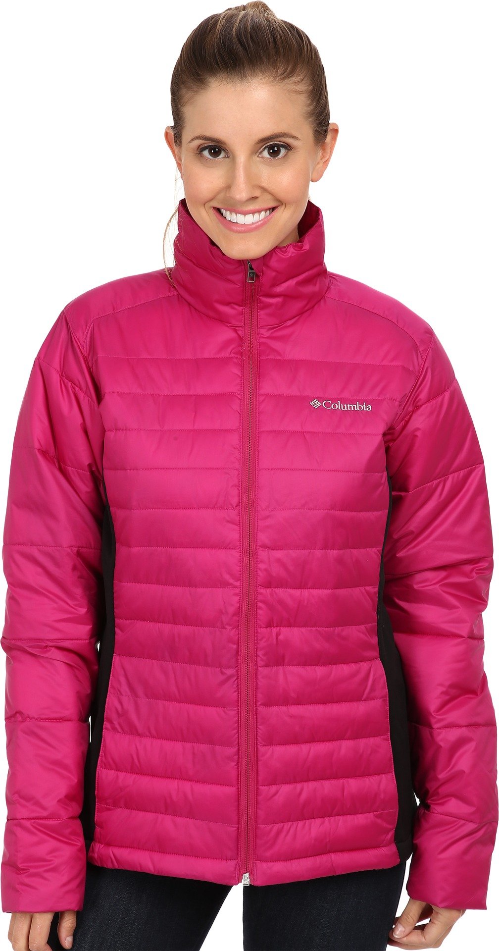 Columbia Women's Powder Pillow Hybrid Jacket - Waterproof Winter Coat for Skiing, Snowboarding & Outdoor Activities