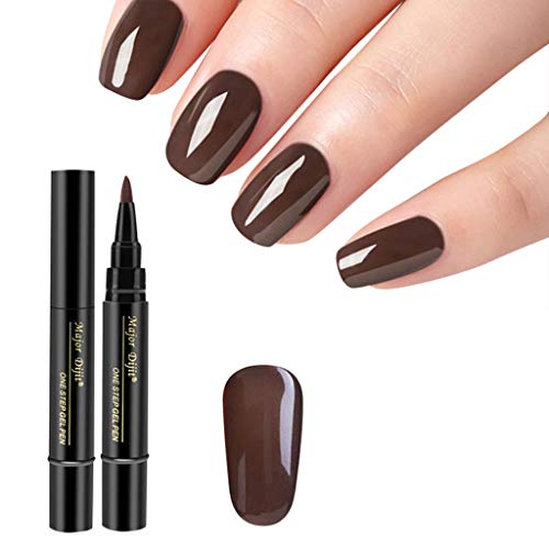 Professional 5ml Nail Art Gel Polish Pen Set - 3-in-1 Dotting Tools for DIY Nail Designs, Manicure & Pedicure | Perfect for Home Salon, Nail Art Beginners & Professional Use