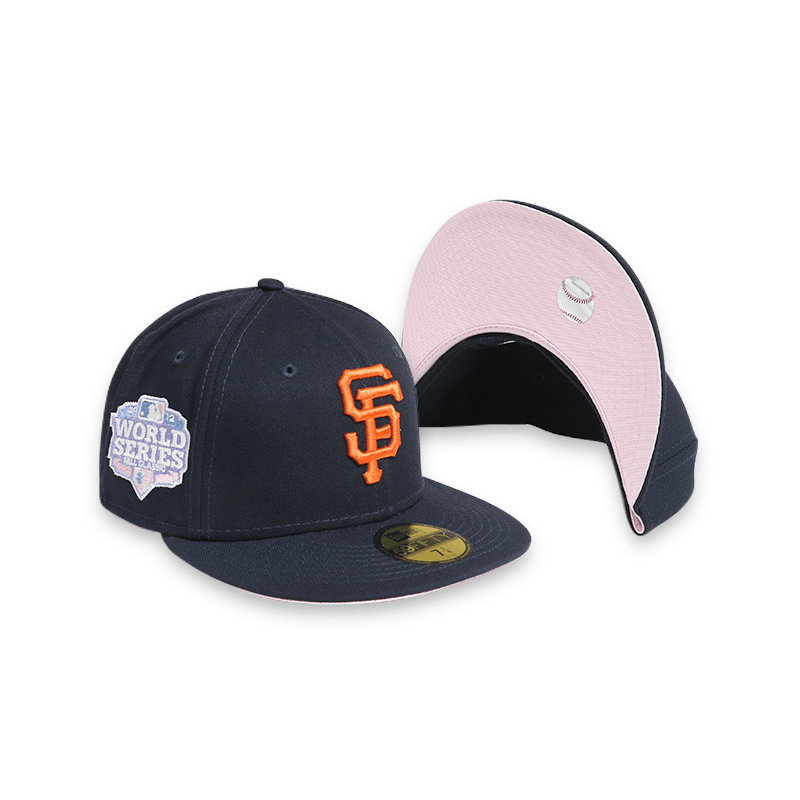 San Francisco Giants 12 WS World Series Champions 59FIFTY Fitted Hat for Men - Black Snapback Baseball Cap - Perfect for Games, Fan Gear & Streetwear Fashion
