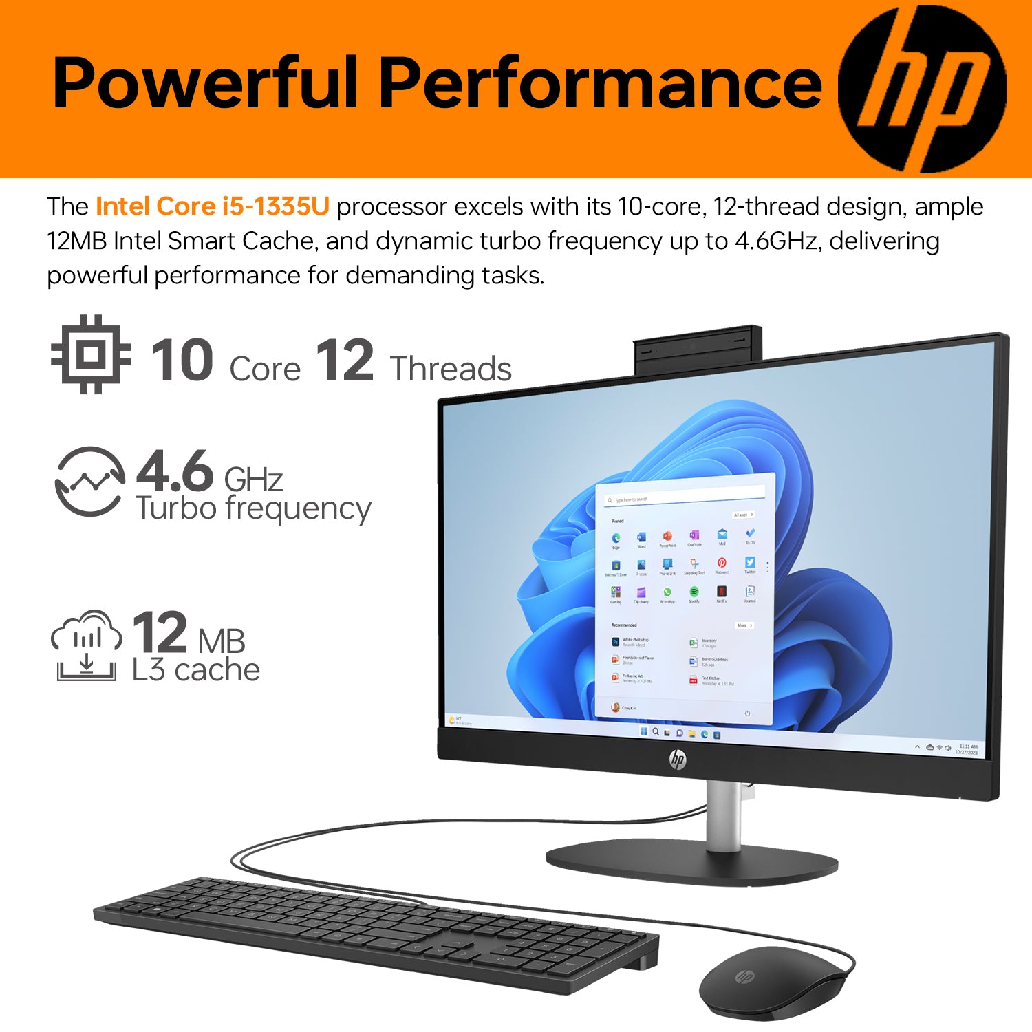 HP Essential 23.8