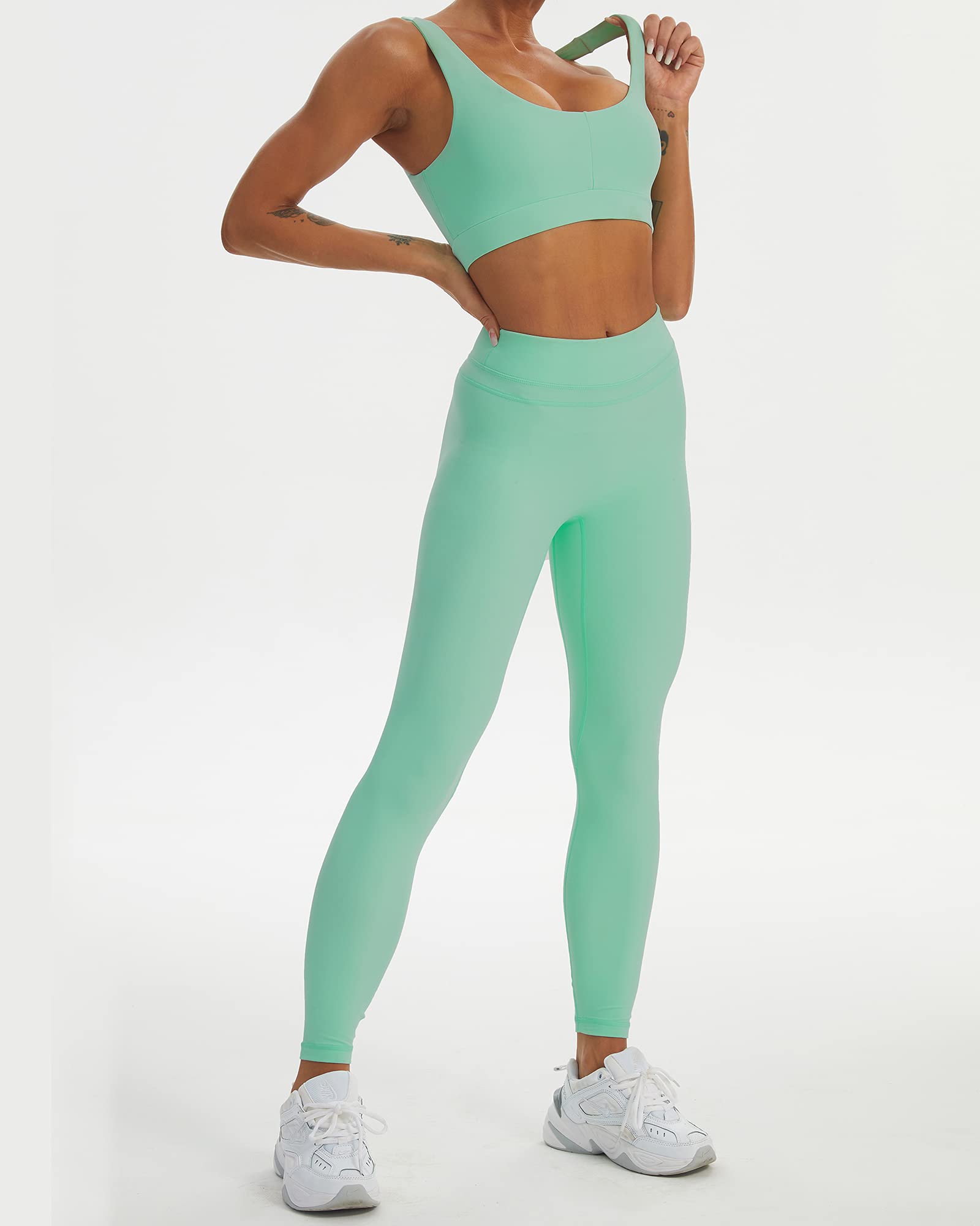 TomTiger High Impact Sports Bra for Women - Removable Padded Workout Top for Yoga, Running & Fitness | Breathable Activewear for Gym, Training & Exercise
