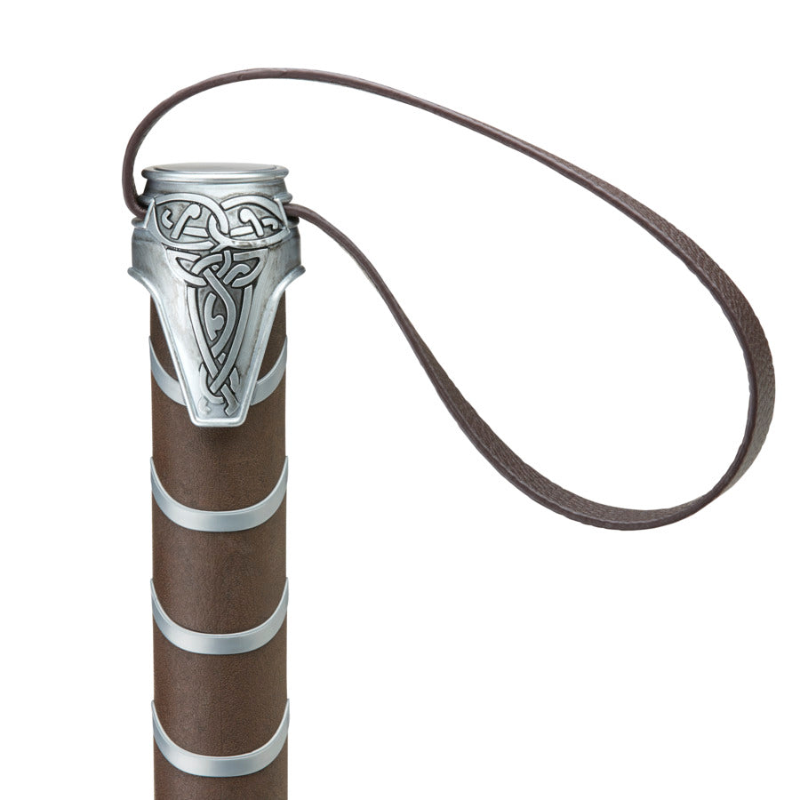 Marvel Legends Series Thor: Love and Thunder Electronic Mjolnir Hammer - Collectible Light and Sound Replica for Fans, Cosplay, and Display